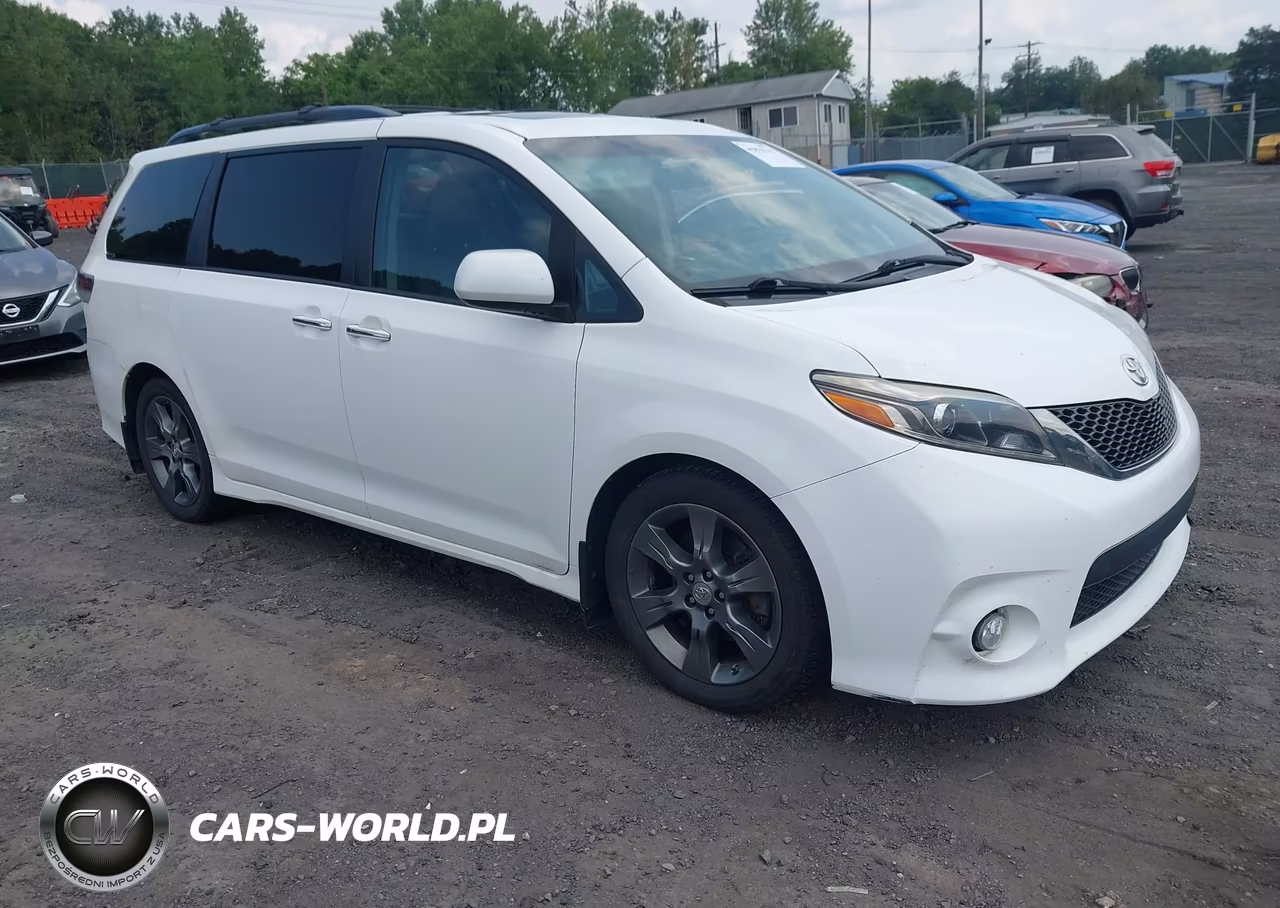 2016 Toyota Sienna Se Premium 8 Passenger
