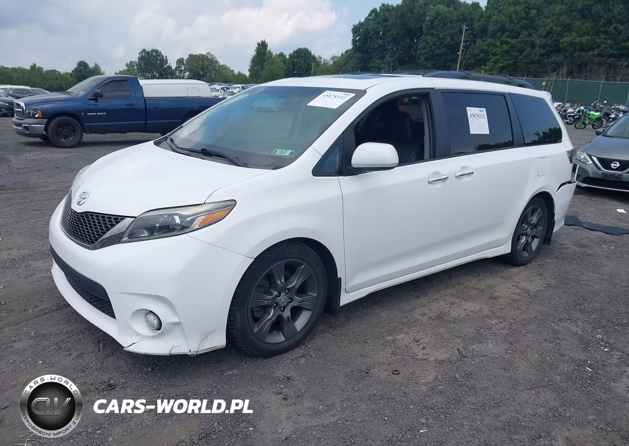 2016 Toyota Sienna Se Premium 8 Passenger VIN:5TDXK3DC7GS763512 - 2