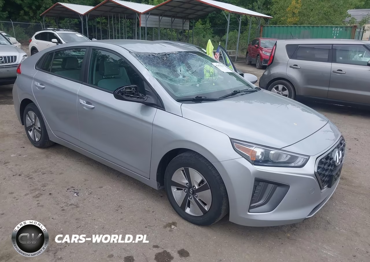 2022 Hyundai Ioniq Hybrid Blue VIN:KMHC65LC9NU276610 - 1