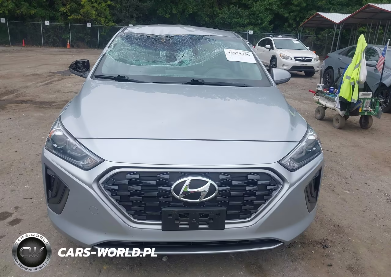 2022 Hyundai Ioniq Hybrid Blue VIN:KMHC65LC9NU276610 - 13