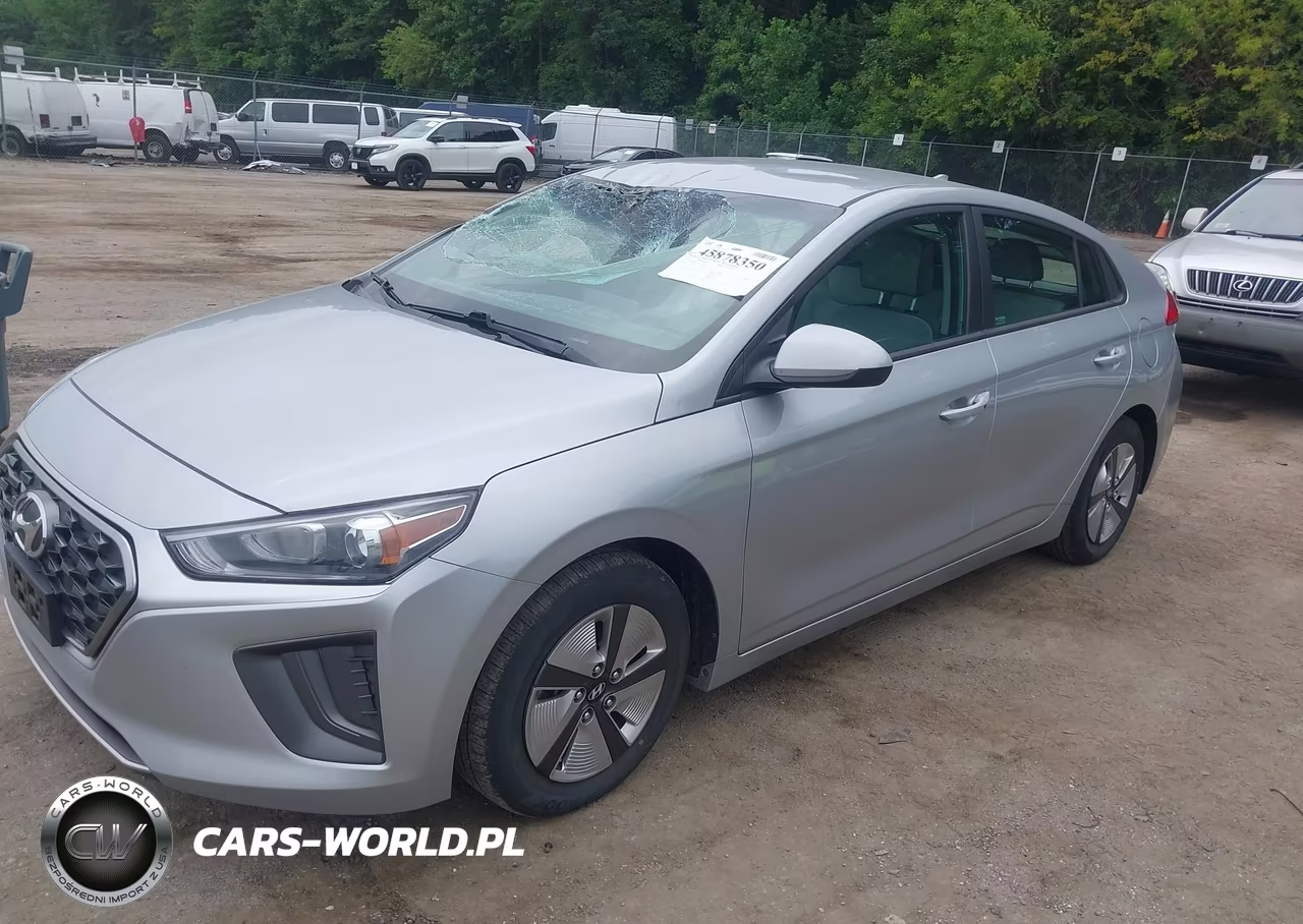 2022 Hyundai Ioniq Hybrid Blue VIN:KMHC65LC9NU276610 - 2