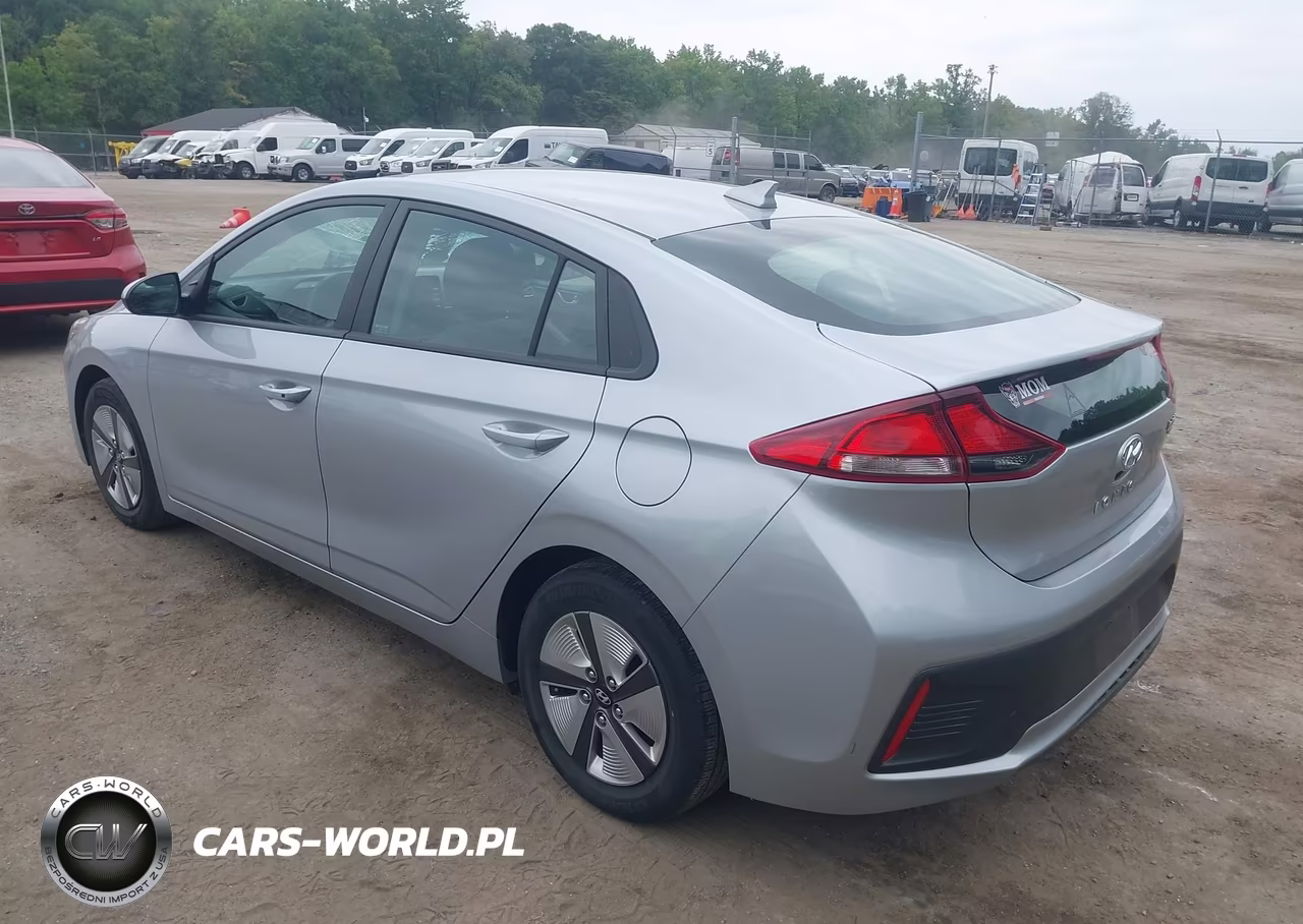 2022 Hyundai Ioniq Hybrid Blue VIN:KMHC65LC9NU276610 - 3