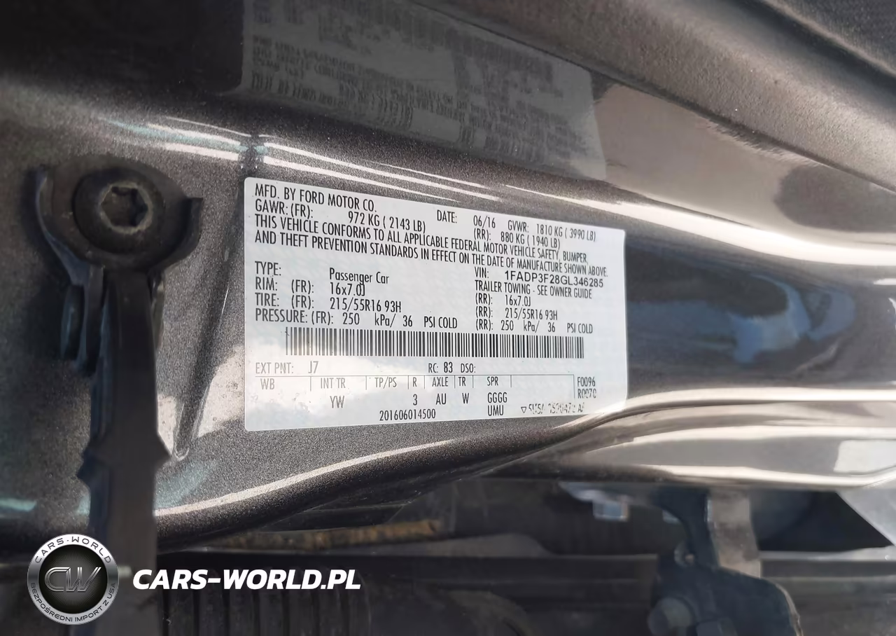 2016 Ford Focus Se VIN:1FADP3F28GL346285 - 9