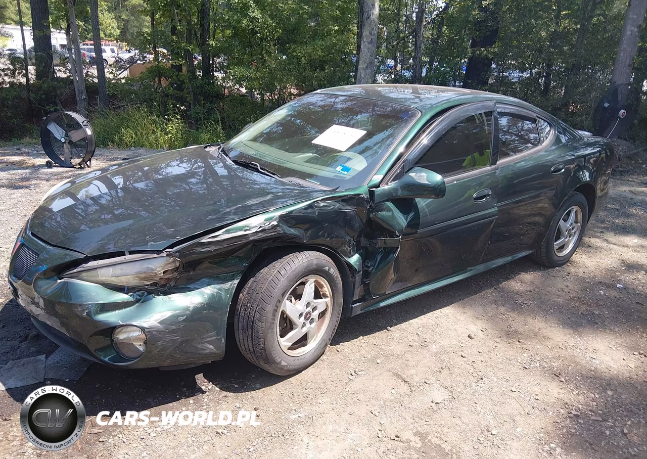 2004 Pontiac Grand Prix Gt2 VIN:2G2WS522841103343 - 2