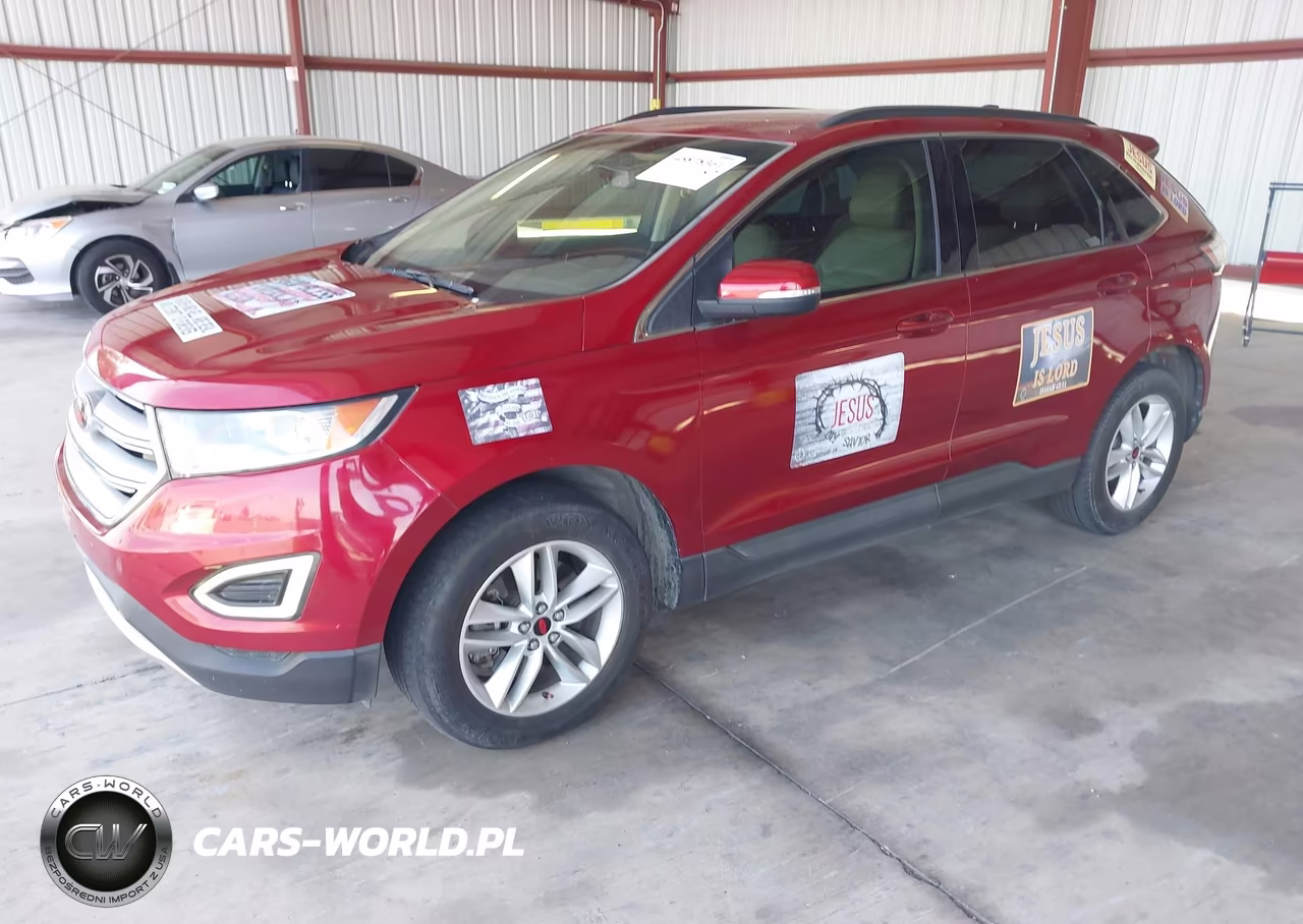 2015 Ford Edge Sel VIN:2FMTK4J81FBB23389 - 2