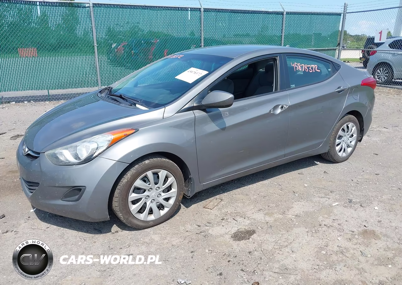 2013 Hyundai Elantra Gls VIN:5NPDH4AE2DH168162 - 2