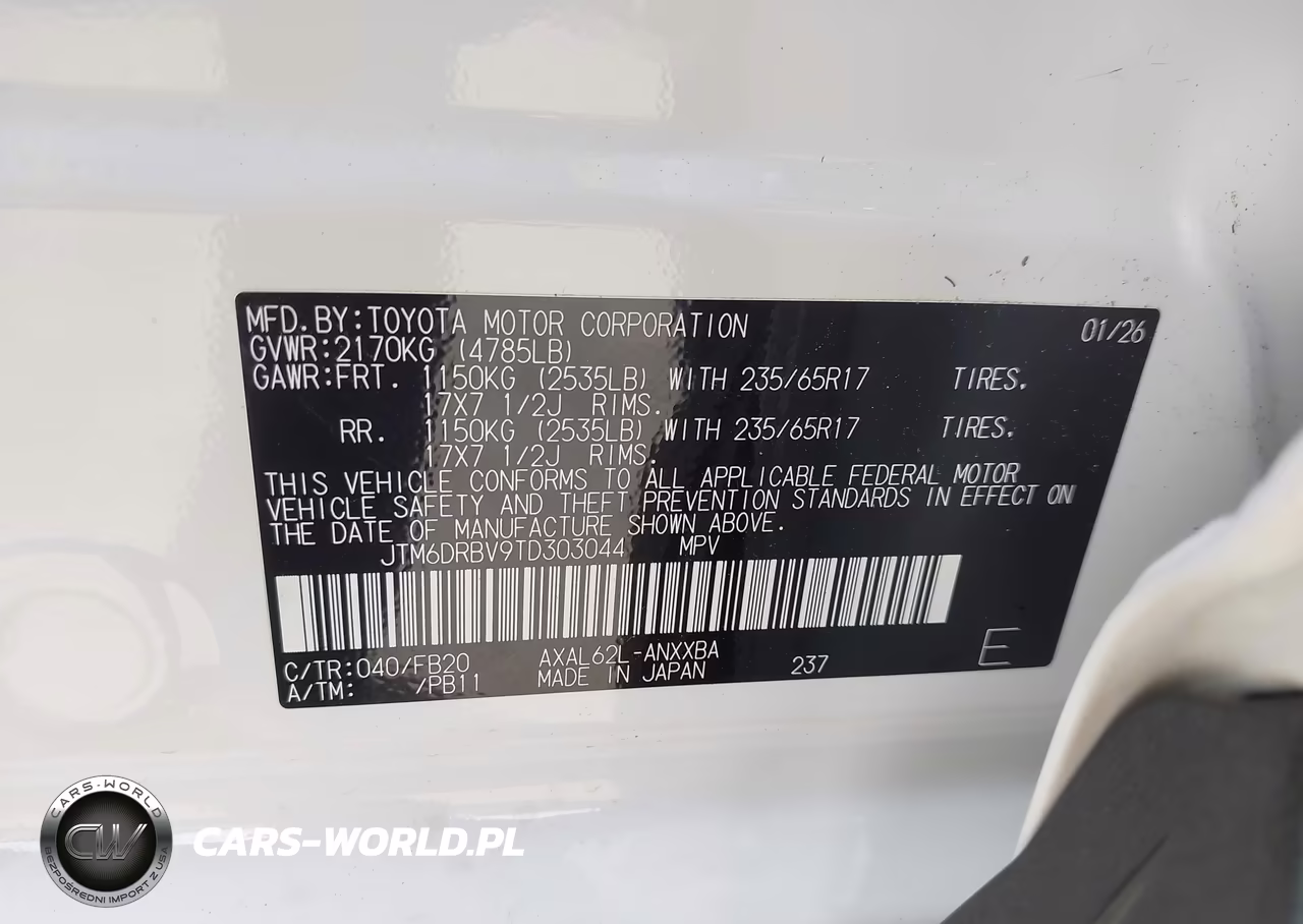 2026 Toyota Rav4 Le VIN:JTM6DRBV9TD303044 - 9