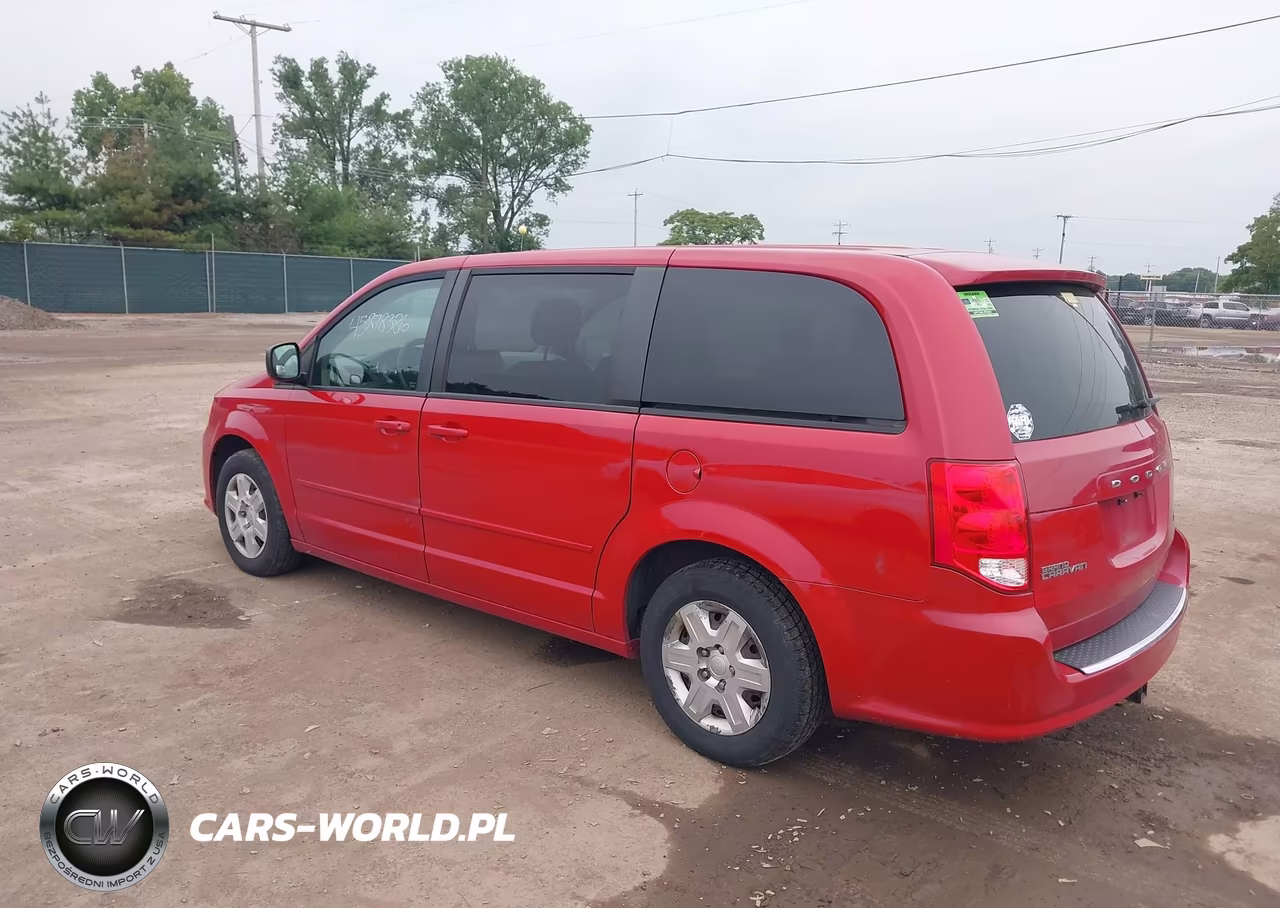 2012 Dodge Grand Caravan Se-Avp VIN:2C4RDGBG0CR350480 - 3