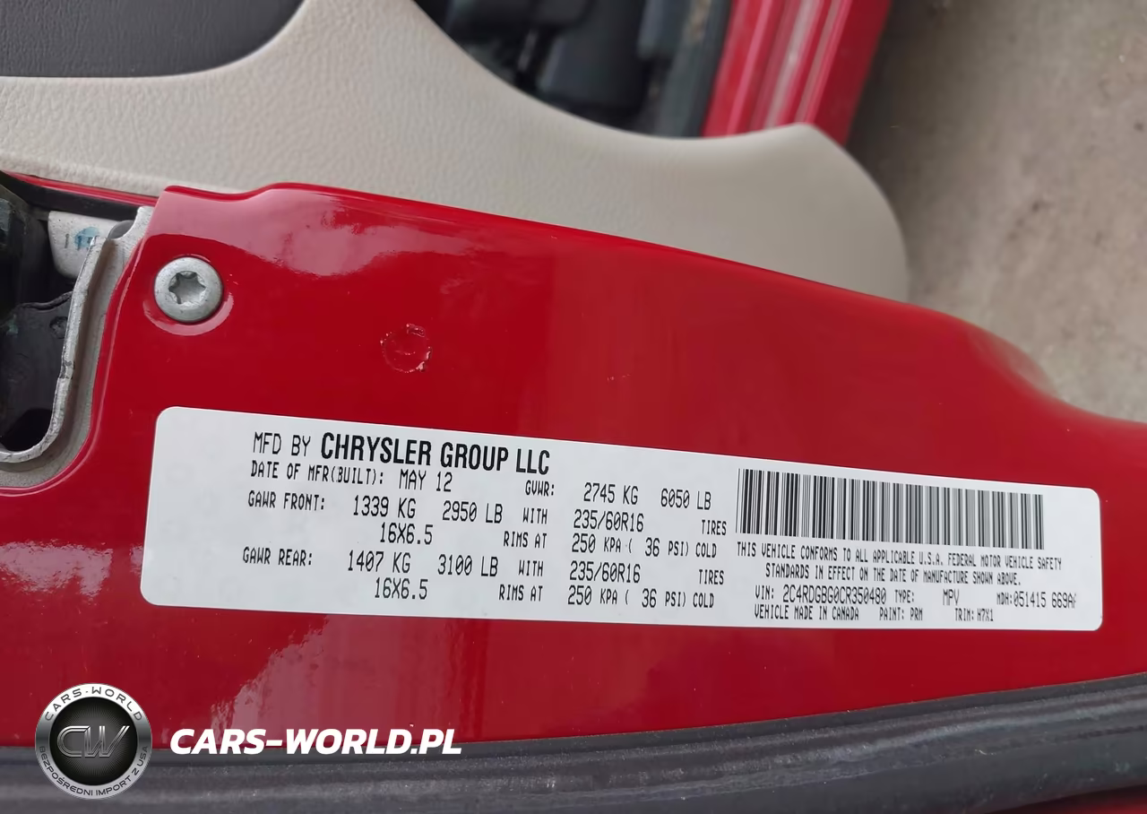 2012 Dodge Grand Caravan Se-Avp VIN:2C4RDGBG0CR350480 - 9