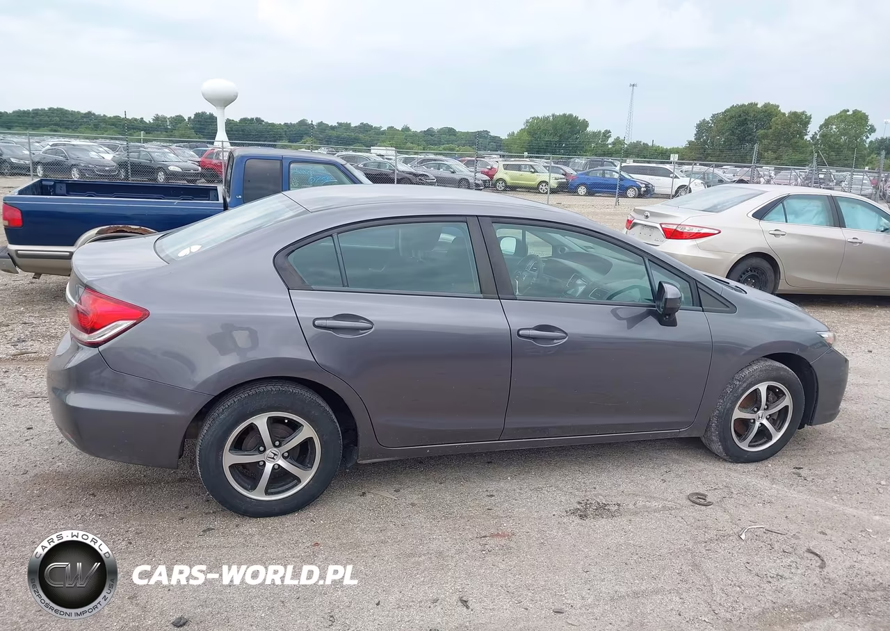 2015 Honda Civic Se VIN:19XFB2F70FE100281 - 13
