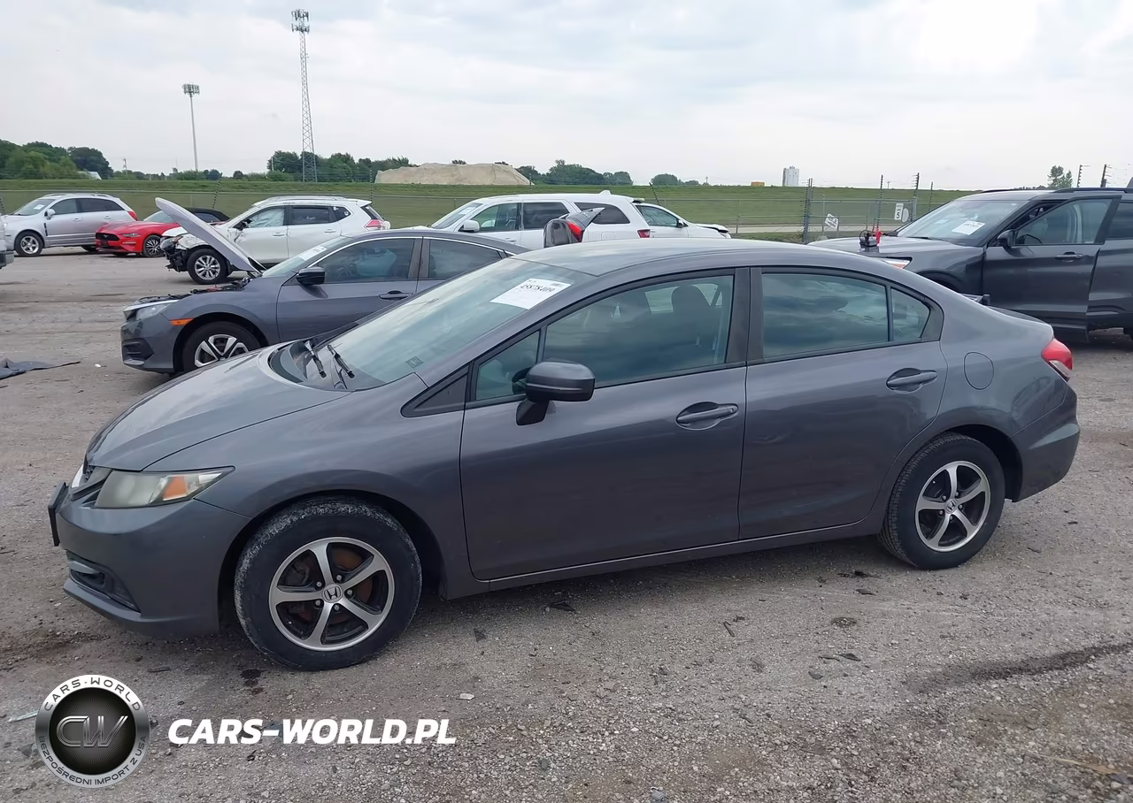 2015 Honda Civic Se VIN:19XFB2F70FE100281 - 14