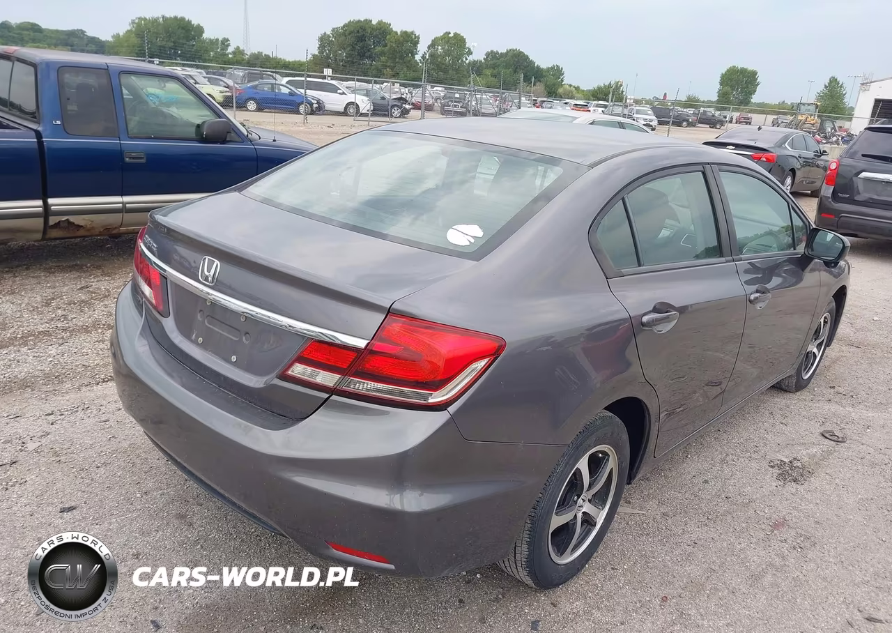 2015 Honda Civic Se VIN:19XFB2F70FE100281 - 4