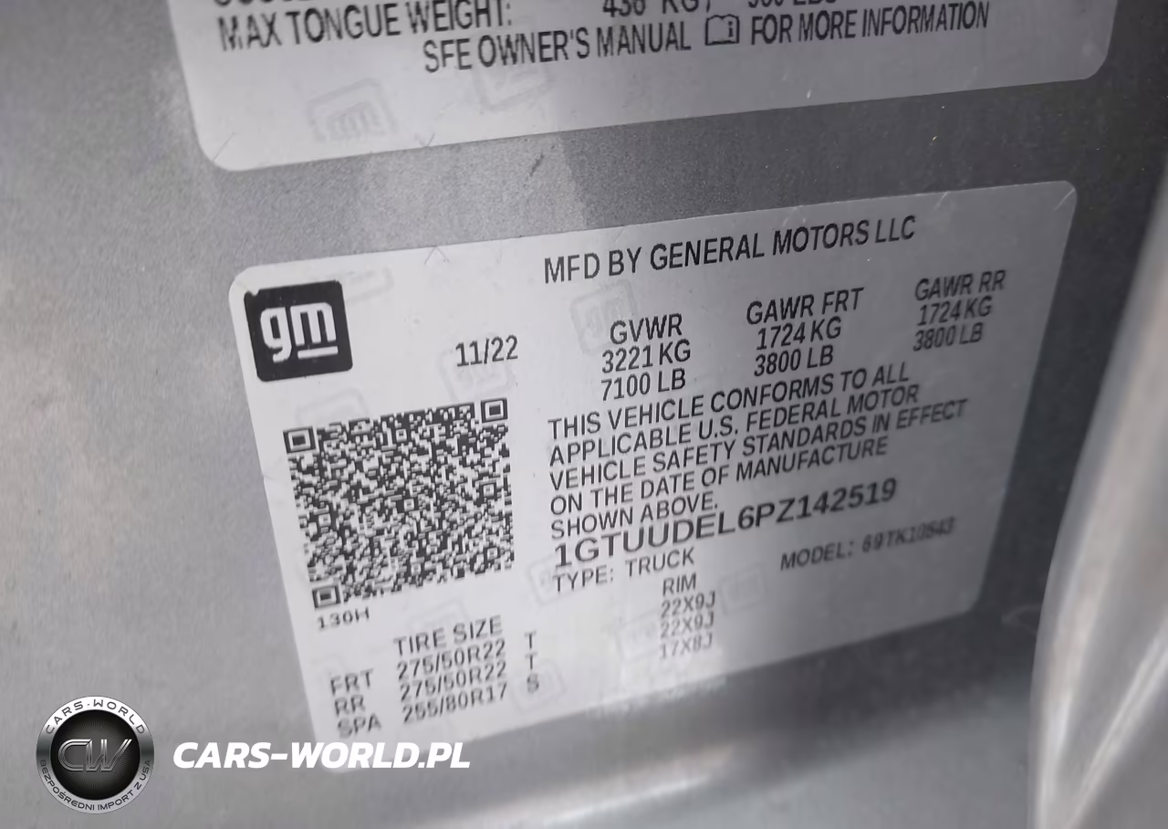 2023 GMC Sierra 1500 4Wd Short Box Slt VIN:1GTUUDEL6PZ142519 - 9