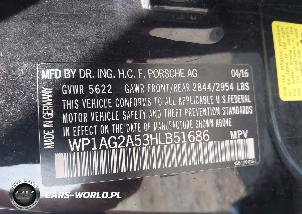 2017 Porsche Macan Gts VIN:WP1AG2A53HLB51686 - 9