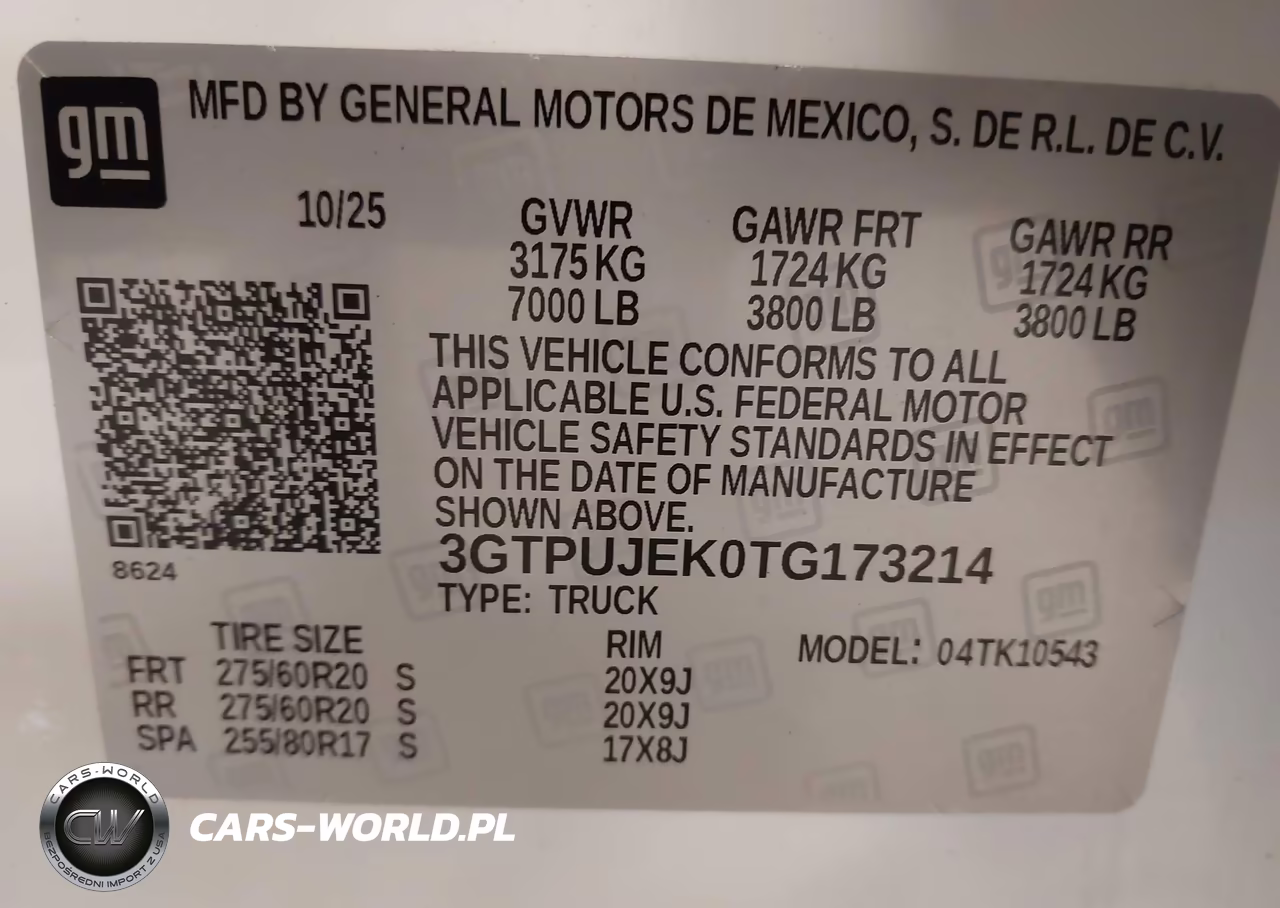 2026 GMC Sierra 1500 , Short Bed, Elevation, 4Wd VIN:3GTPUJEK0TG173214 - 9