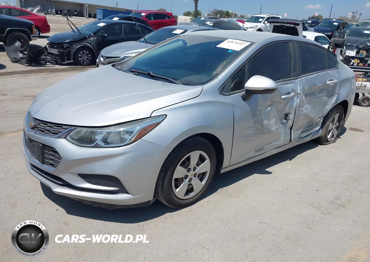 2018 Chevrolet Cruze Ls Auto VIN:1G1BC5SM2J7226202 - 2