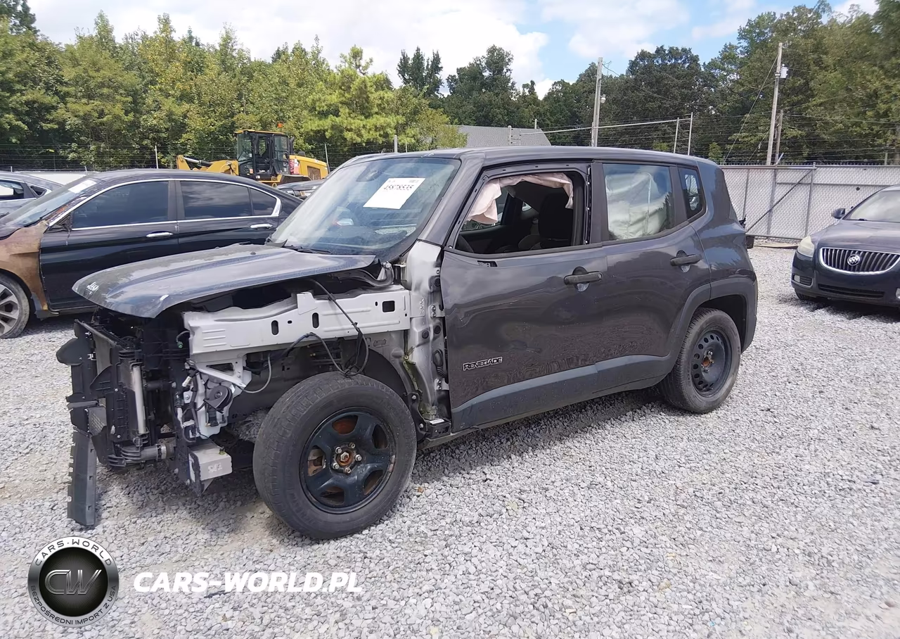 2017 Jeep Renegade Sport Fwd VIN:ZACCJAAH1HPF73497 - 2