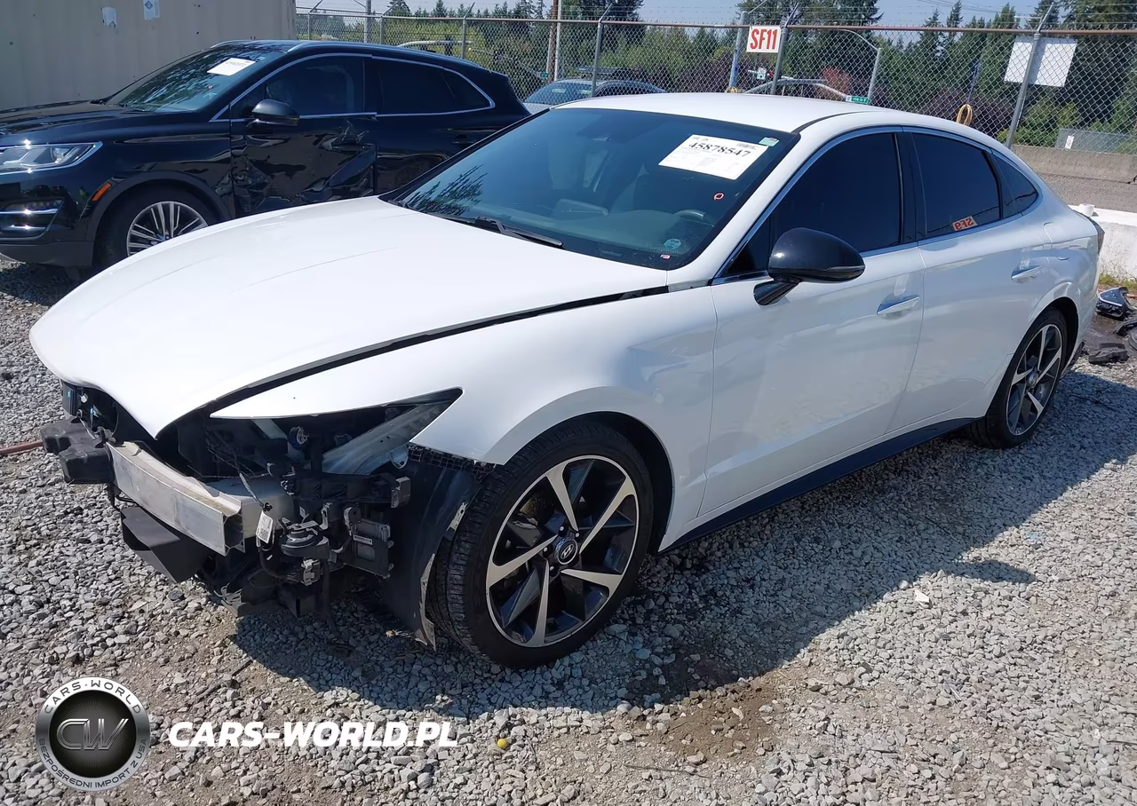 2021 Hyundai Sonata Sel Plus VIN:5NPEJ4J2XMH063352 - 2