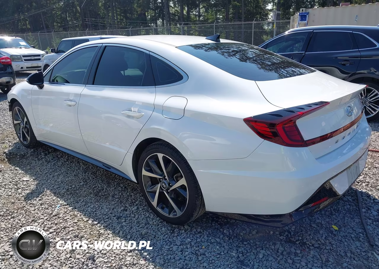 2021 Hyundai Sonata Sel Plus VIN:5NPEJ4J2XMH063352 - 3