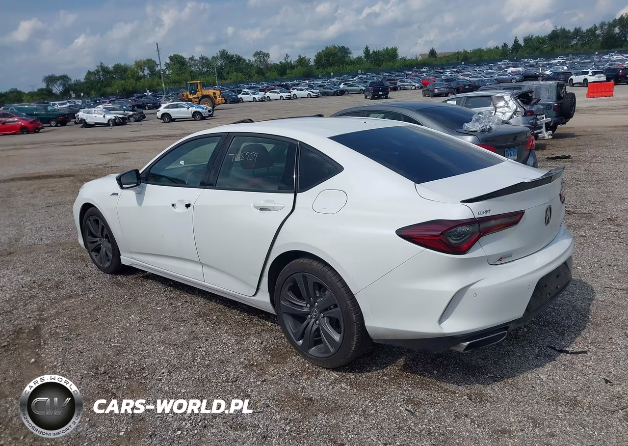 2022 Acura Tlx A-Spec Package VIN:19UUB6F51NA002893 - 3