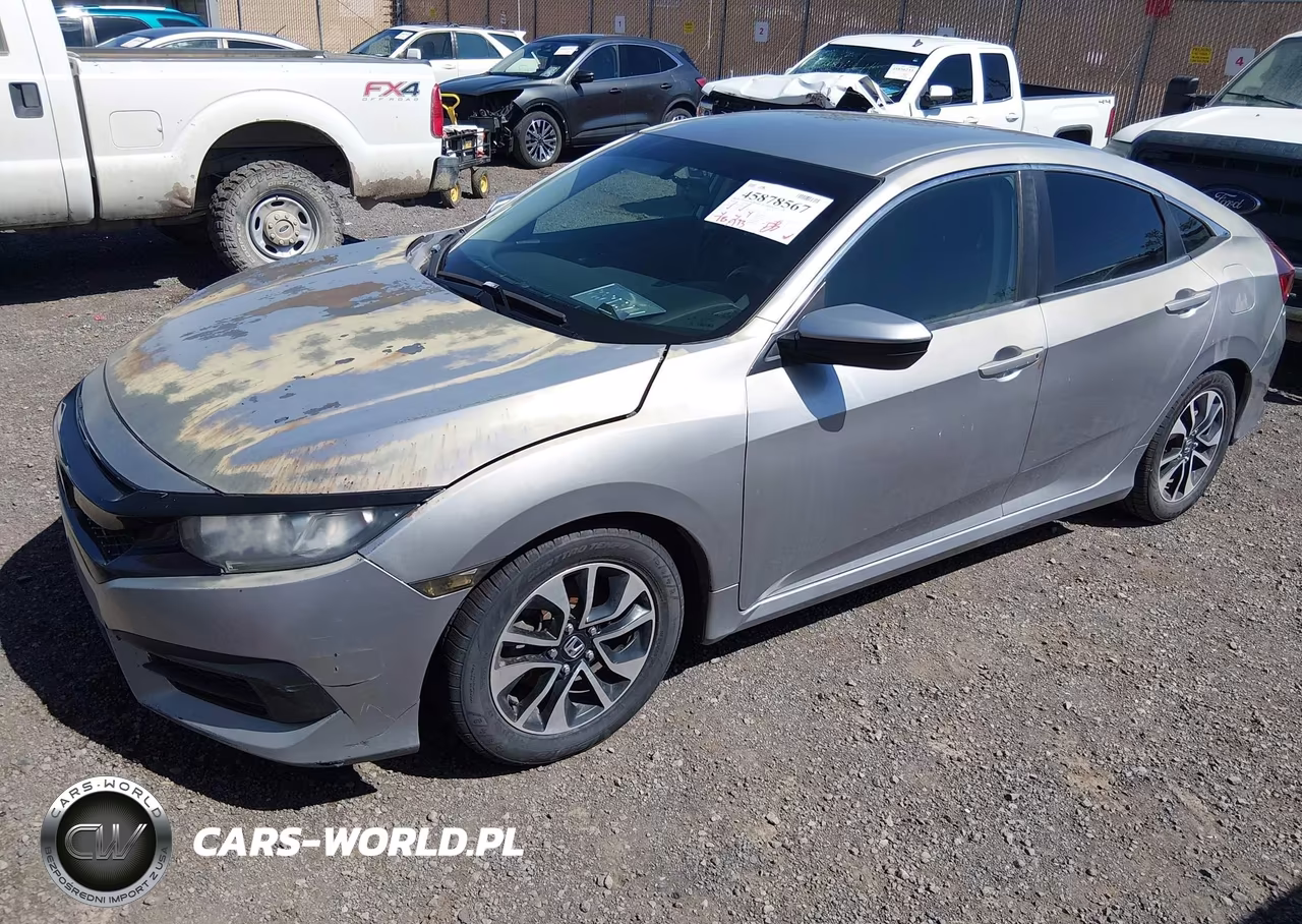 2018 Honda Civic Lx VIN:2HGFC2F59JH550487 - 2