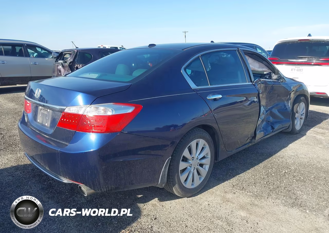 2013 Honda Accord Ex-L VIN:1HGCR2F85DA207464 - 4