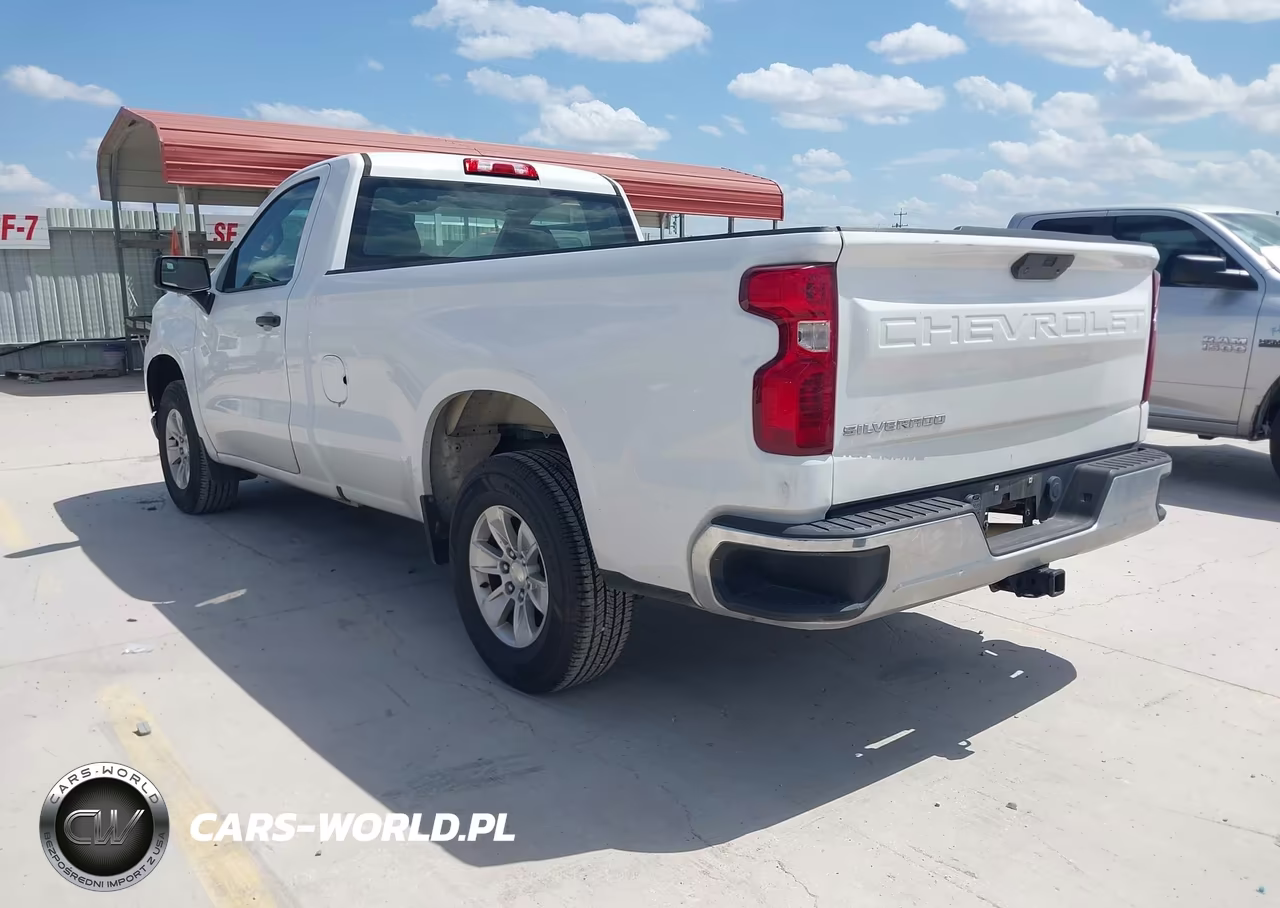 2020 Chevrolet Silverado 1500 2Wd Long Bed Wt VIN:3GCNWAEF8LG435646 - 3