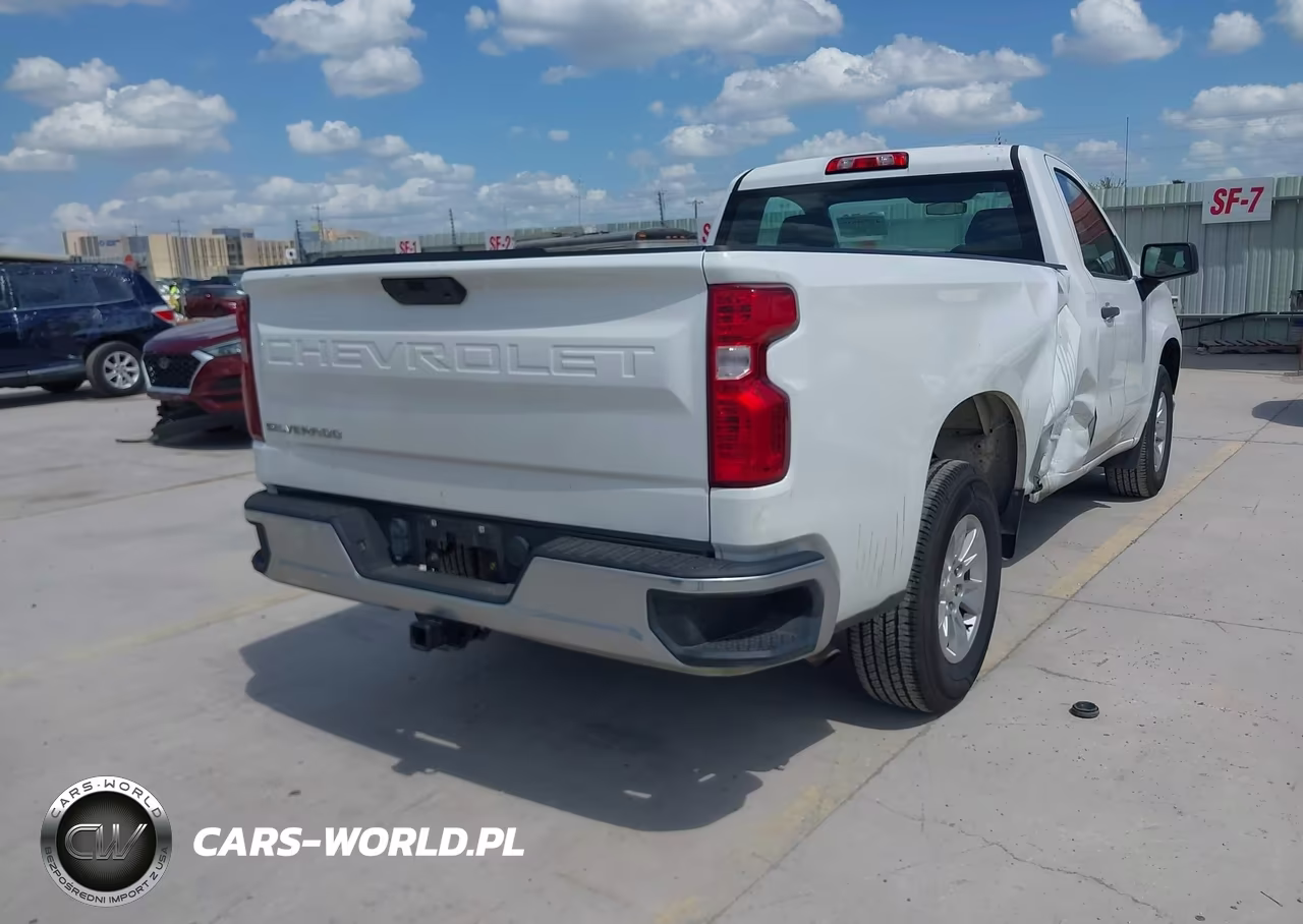 2020 Chevrolet Silverado 1500 2Wd Long Bed Wt VIN:3GCNWAEF8LG435646 - 4