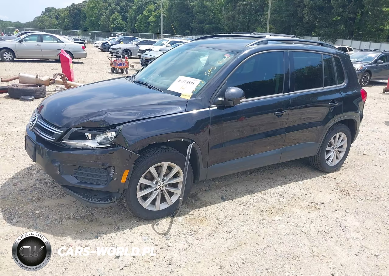2017 Volkswagen Tiguan 2.0T-2.0T S VIN:WVGAV7AX9HK054497 - 2