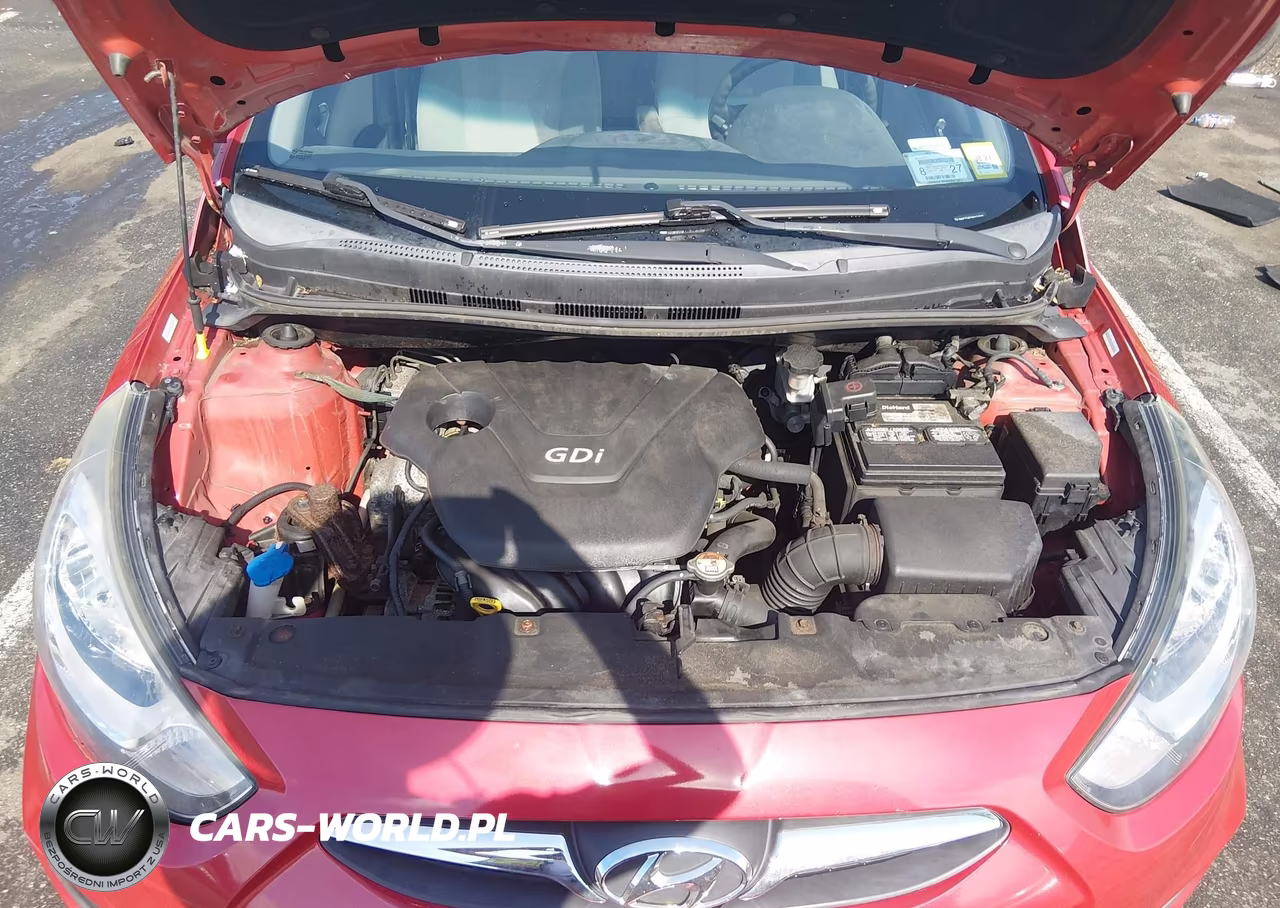 2013 Hyundai Accent Gs VIN:KMHCT5AE5DU121533 - 10