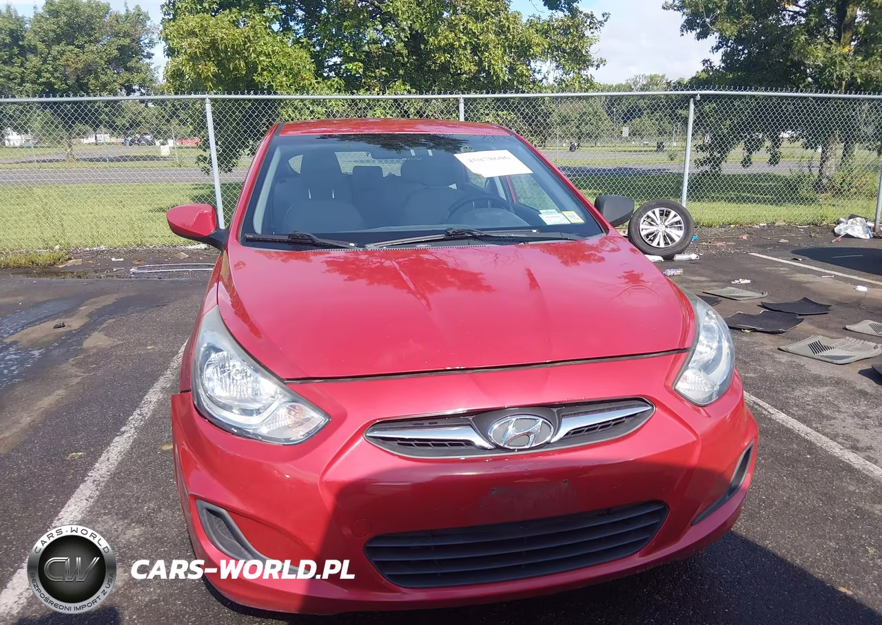 2013 Hyundai Accent Gs VIN:KMHCT5AE5DU121533 - 12