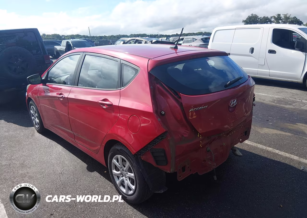 2013 Hyundai Accent Gs VIN:KMHCT5AE5DU121533 - 6