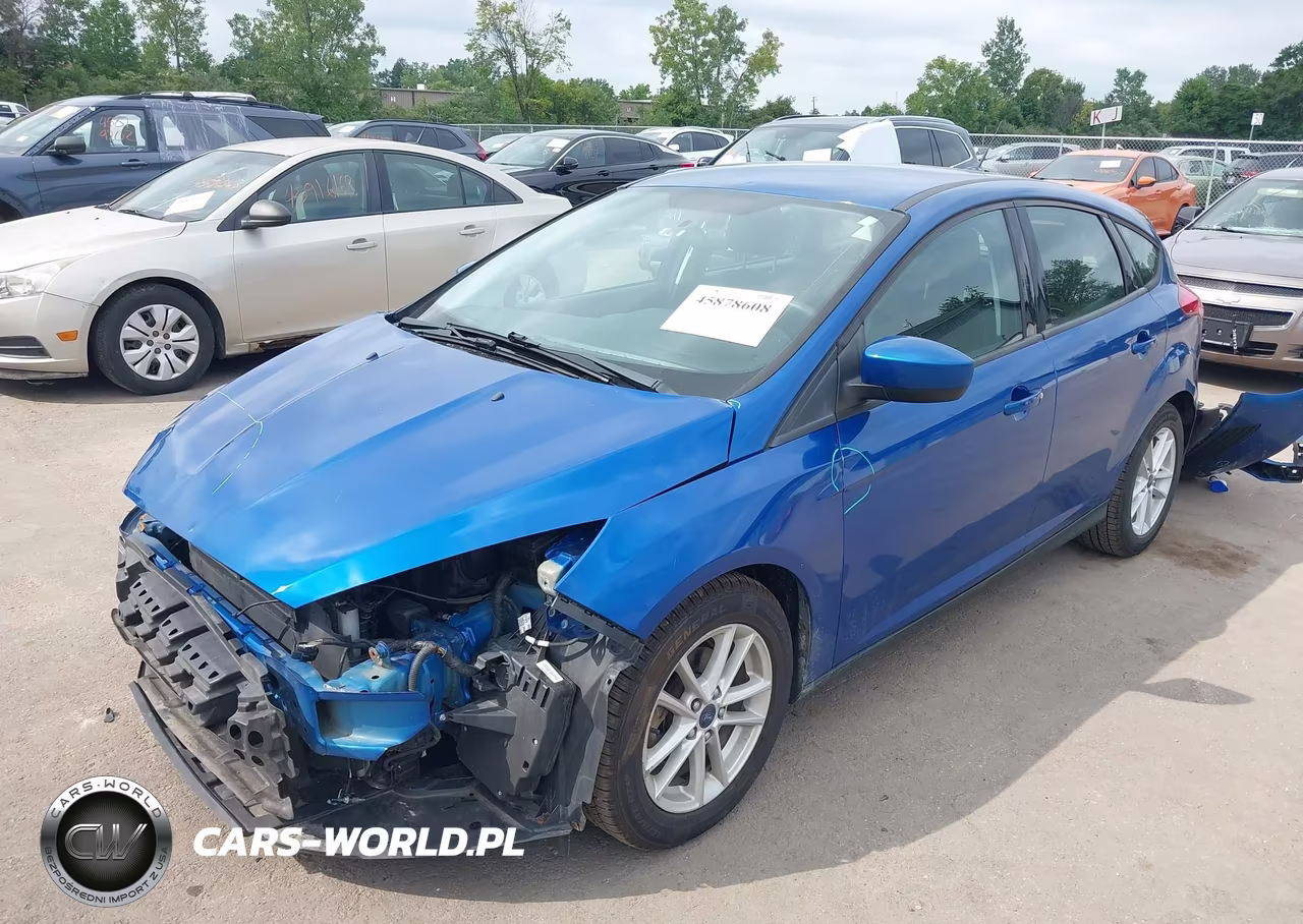 2018 Ford Focus Se VIN:1FADP3K25JL328999 - 2