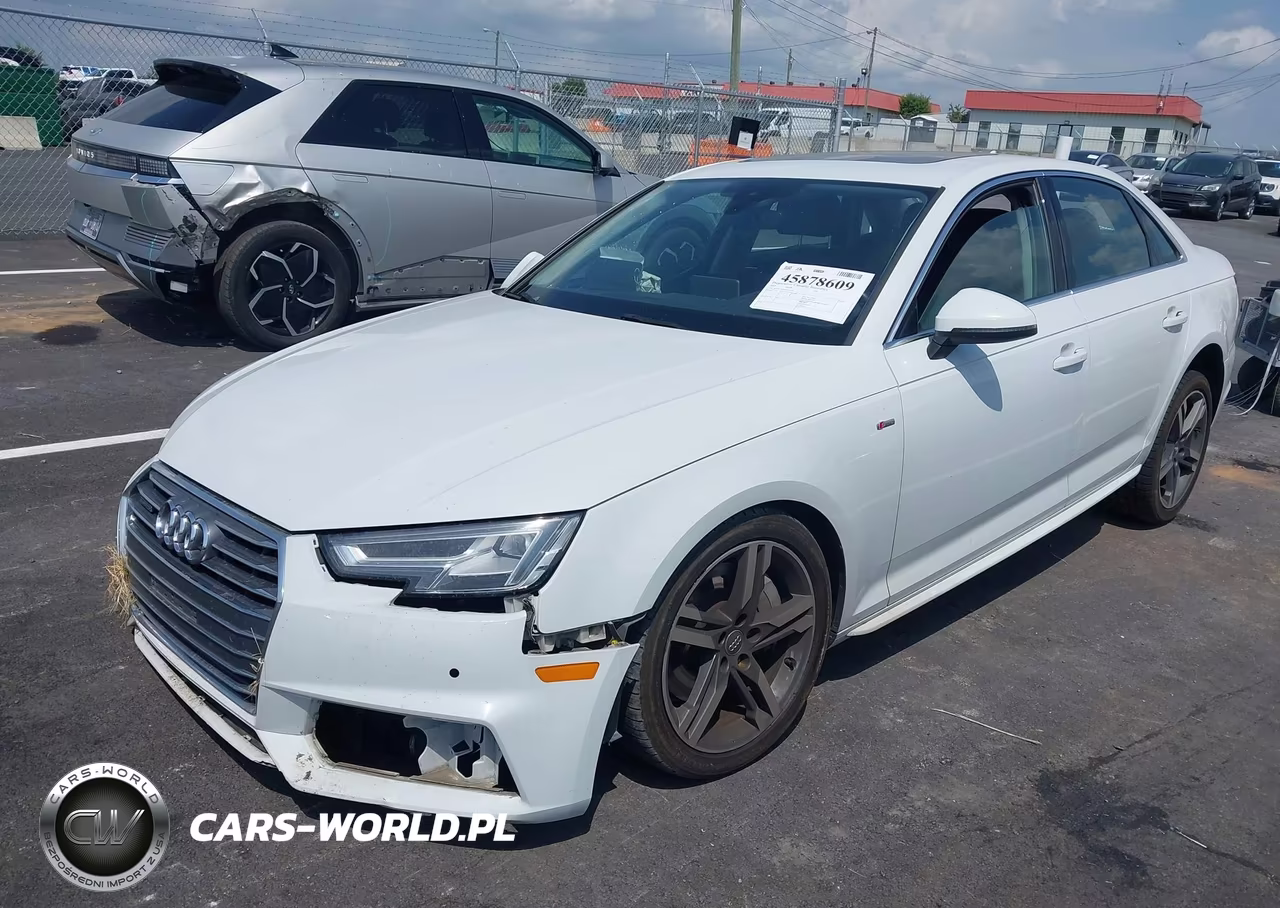2018 Audi A4 2.0T Premium-2.0T Tech Premium VIN:WAUENAF45JA021541 - 2