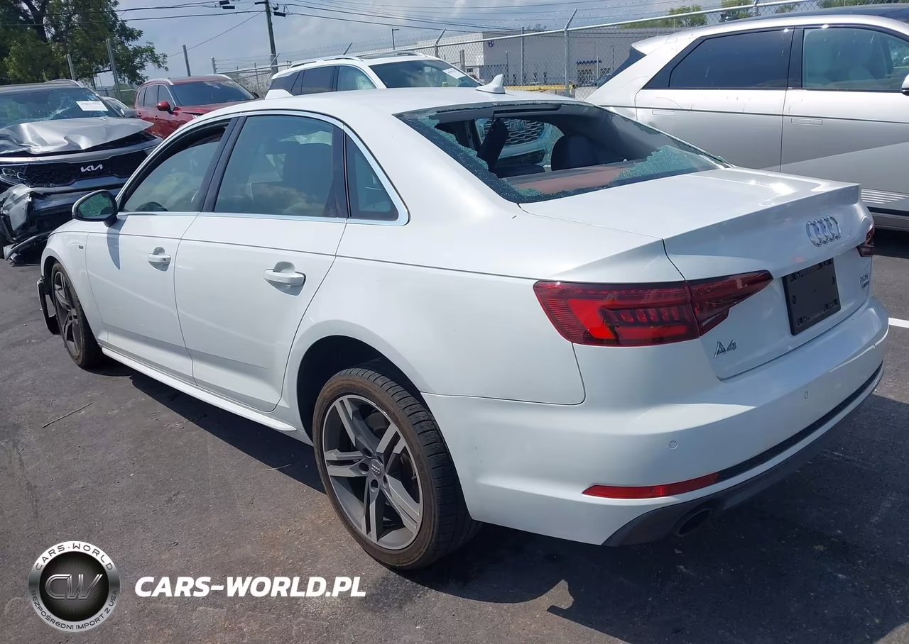 2018 Audi A4 2.0T Premium-2.0T Tech Premium VIN:WAUENAF45JA021541 - 3