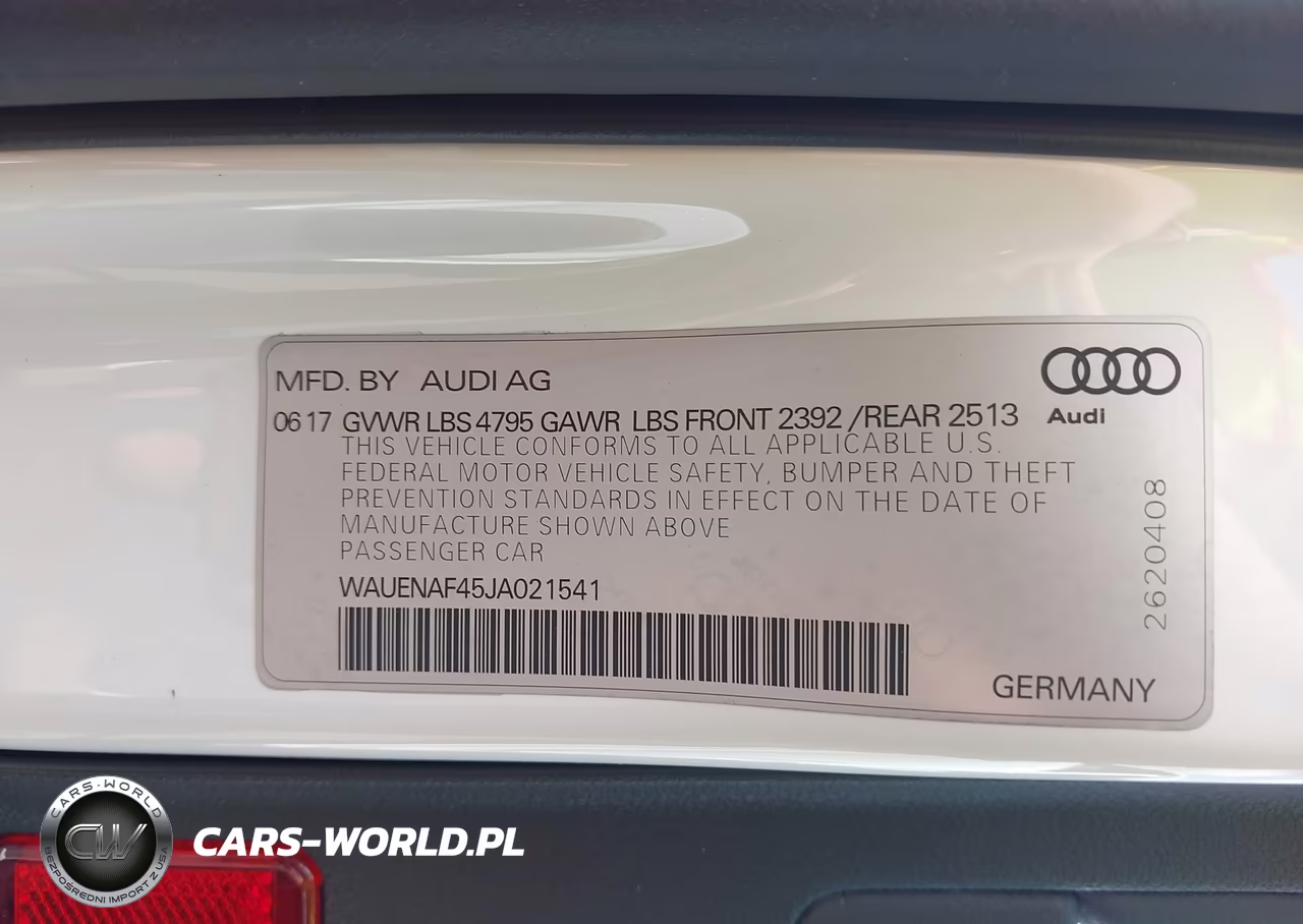 2018 Audi A4 2.0T Premium-2.0T Tech Premium VIN:WAUENAF45JA021541 - 9
