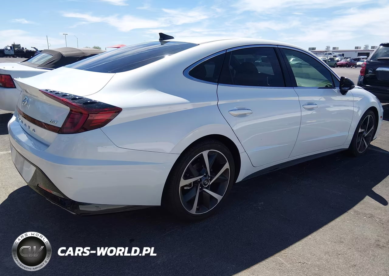 2021 Hyundai Sonata Sel Plus VIN:5NPEJ4J24MH063167 - 4