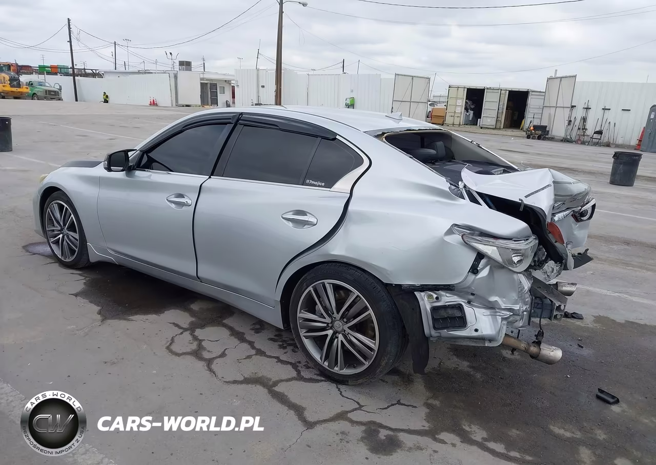 2014 Infiniti Q50 Sport VIN:JN1BV7AP8EM678741 - 3