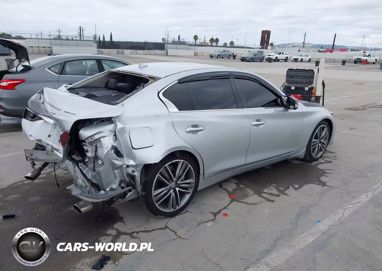 2014 Infiniti Q50 Sport VIN:JN1BV7AP8EM678741 - 4
