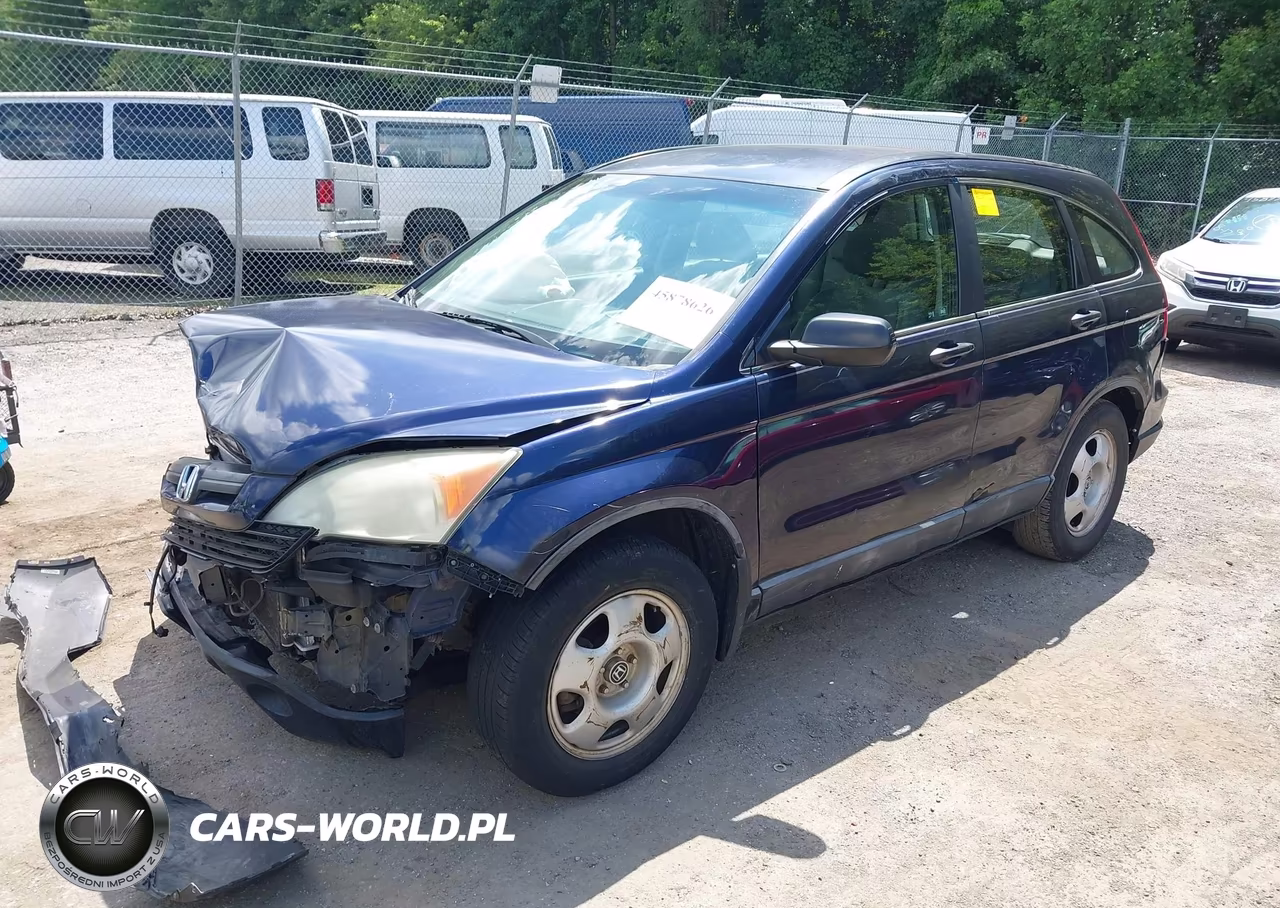 2009 Honda Cr-V Lx VIN:5J6RE38389L010905 - 2