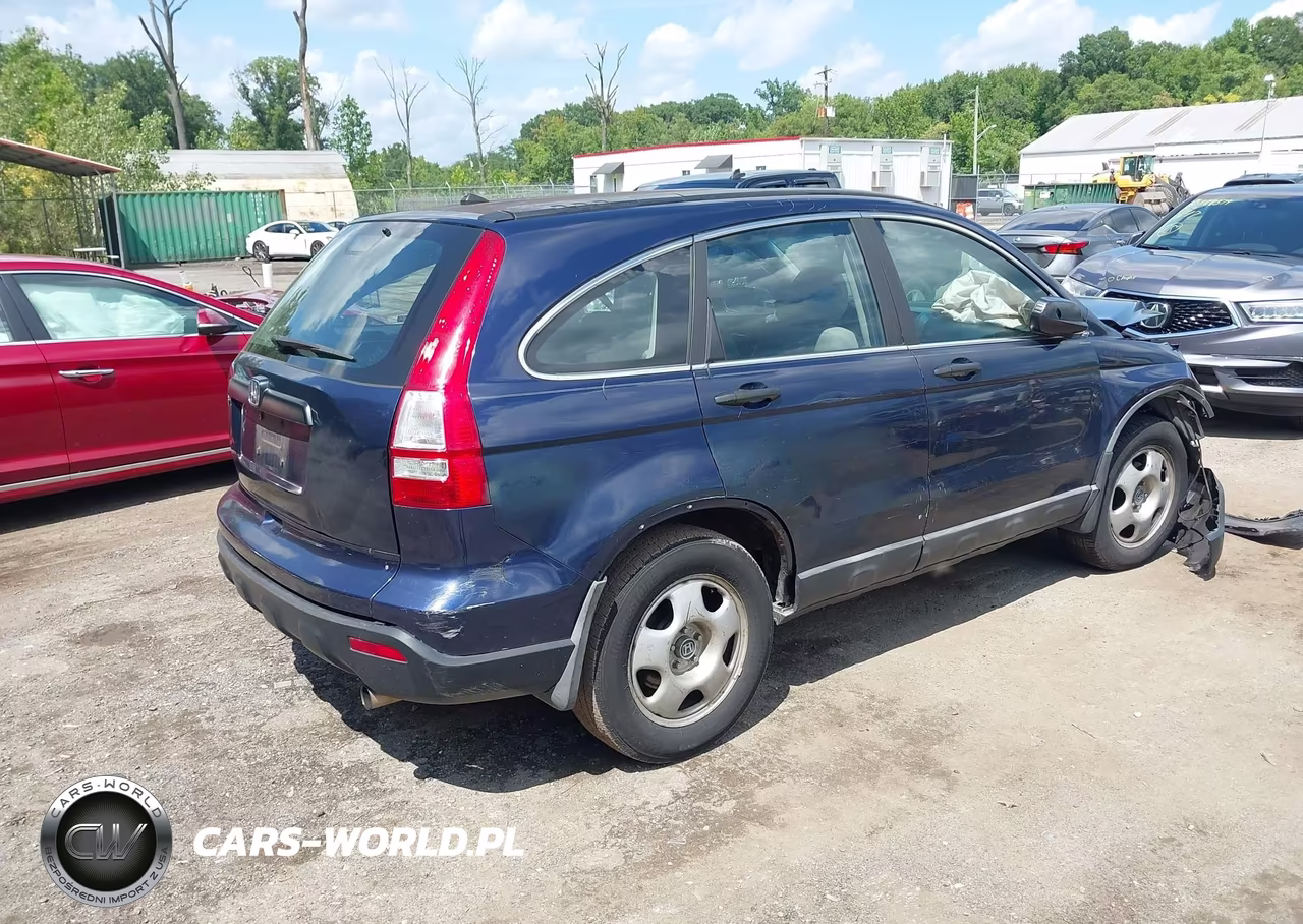 2009 Honda Cr-V Lx VIN:5J6RE38389L010905 - 4