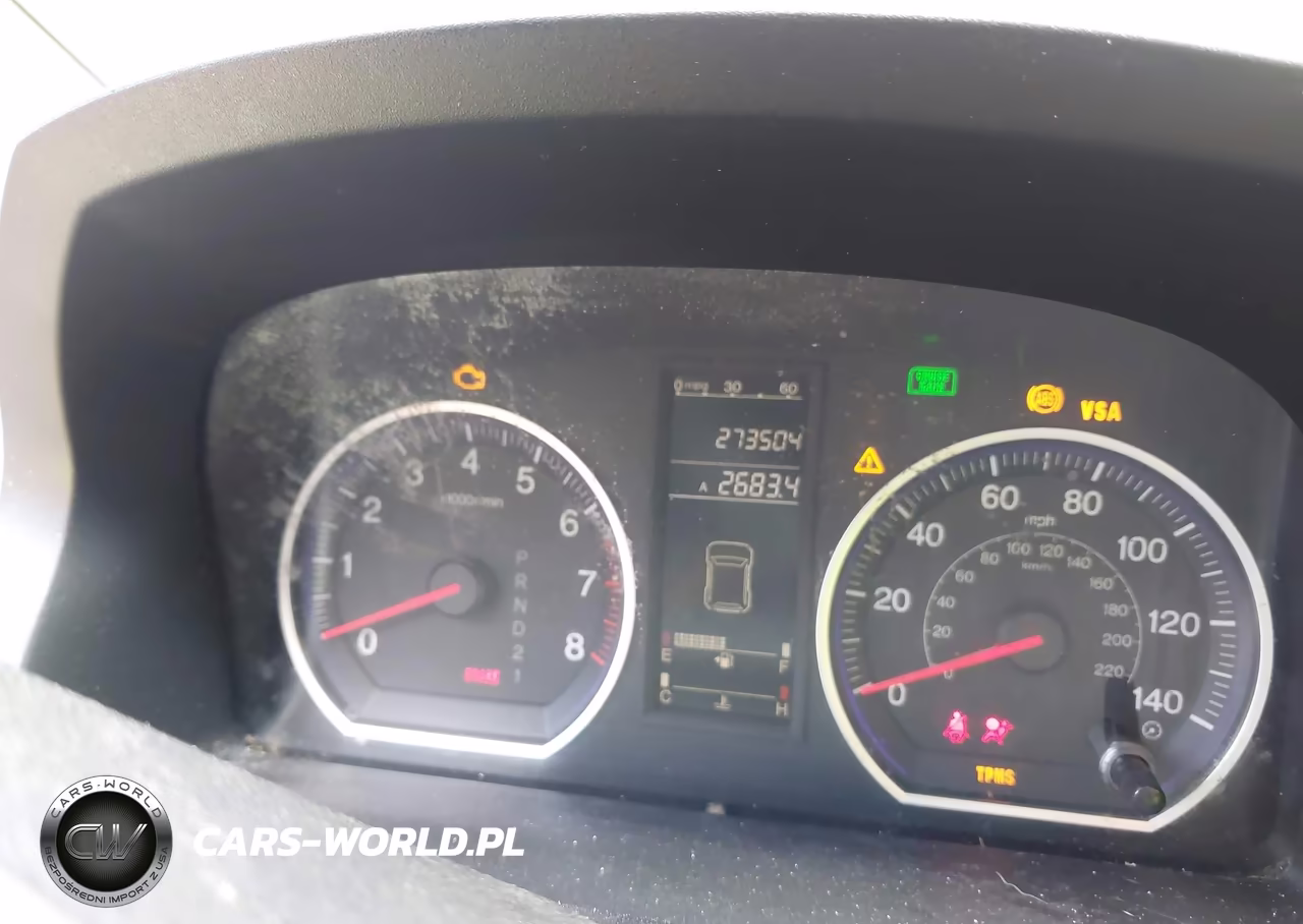 2009 Honda Cr-V Lx VIN:5J6RE38389L010905 - 7