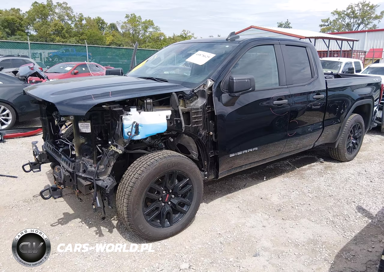 2023 GMC Sierra 1500 4Wd Standard Box Pro VIN:1GTRUAED3PZ324854 - 2