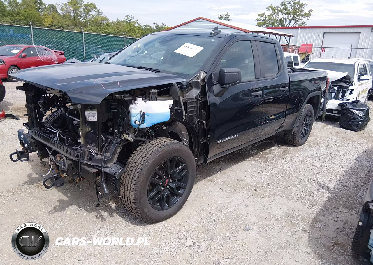 2023 GMC Sierra 1500 4Wd Standard Box Pro VIN:1GTRUAED3PZ324854 - 4