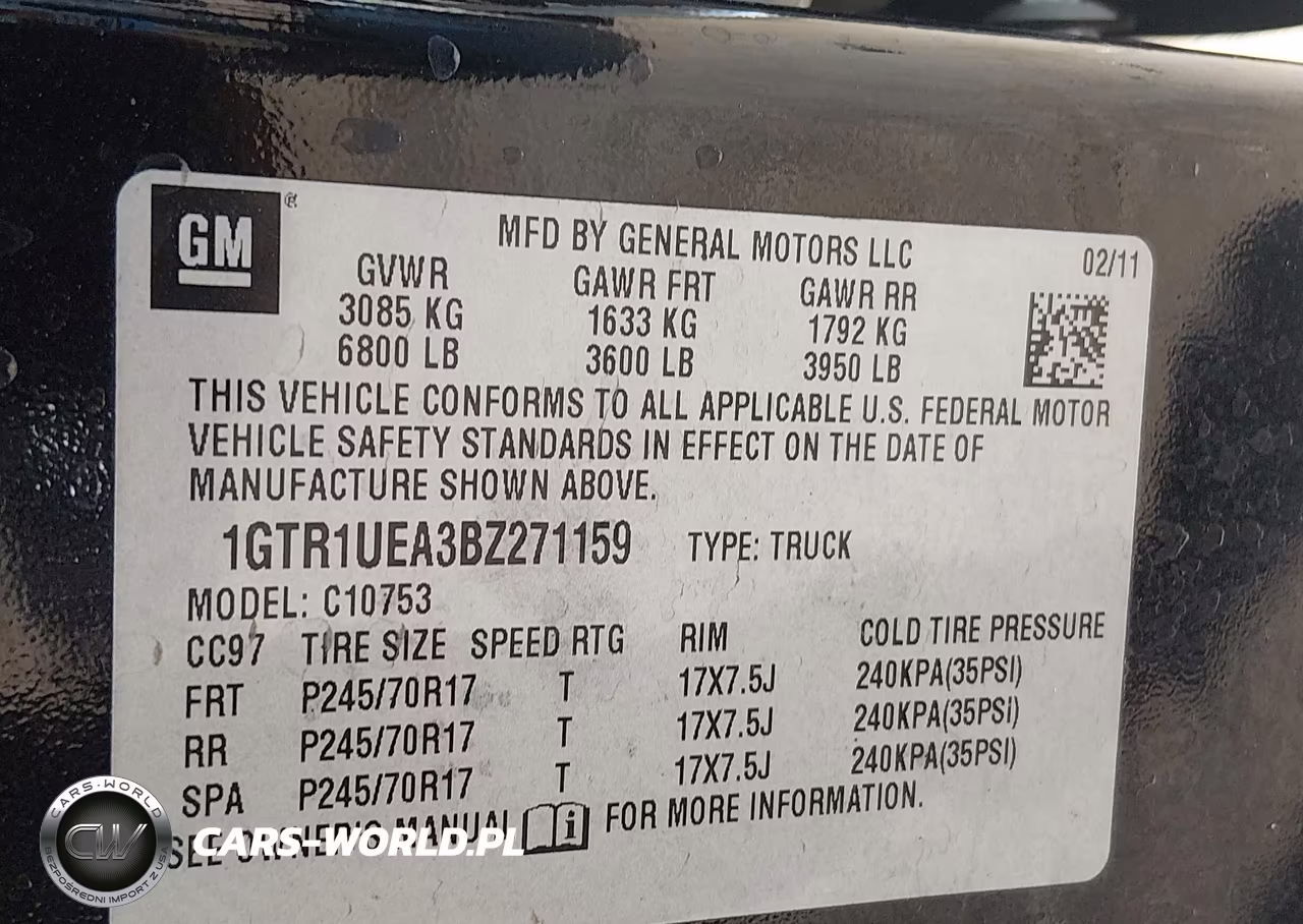 2011 GMC Sierra 1500 Sl VIN:1GTR1UEA3BZ271159 - 9