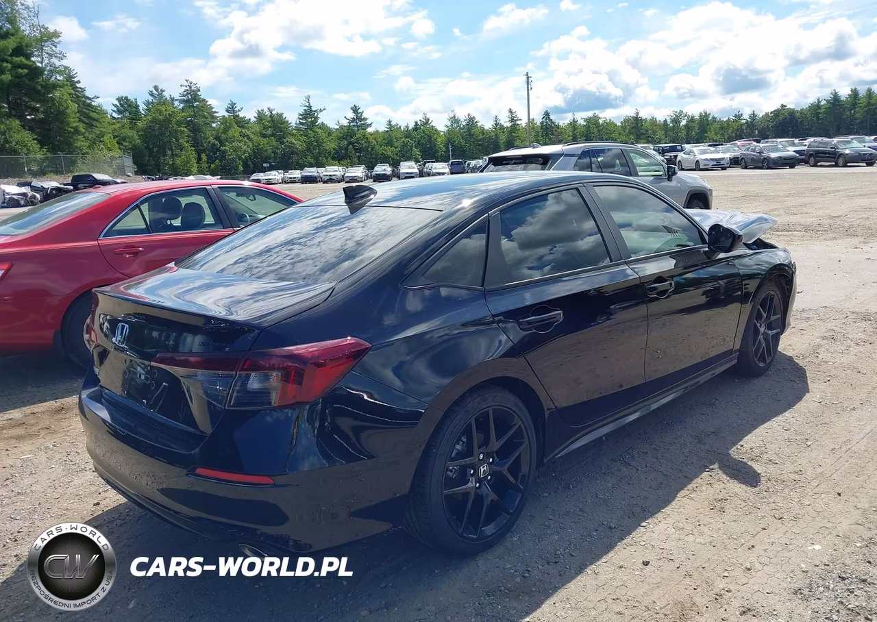 2026 Honda Civic Sport VIN:2HGFE2F55TH578462 - 4