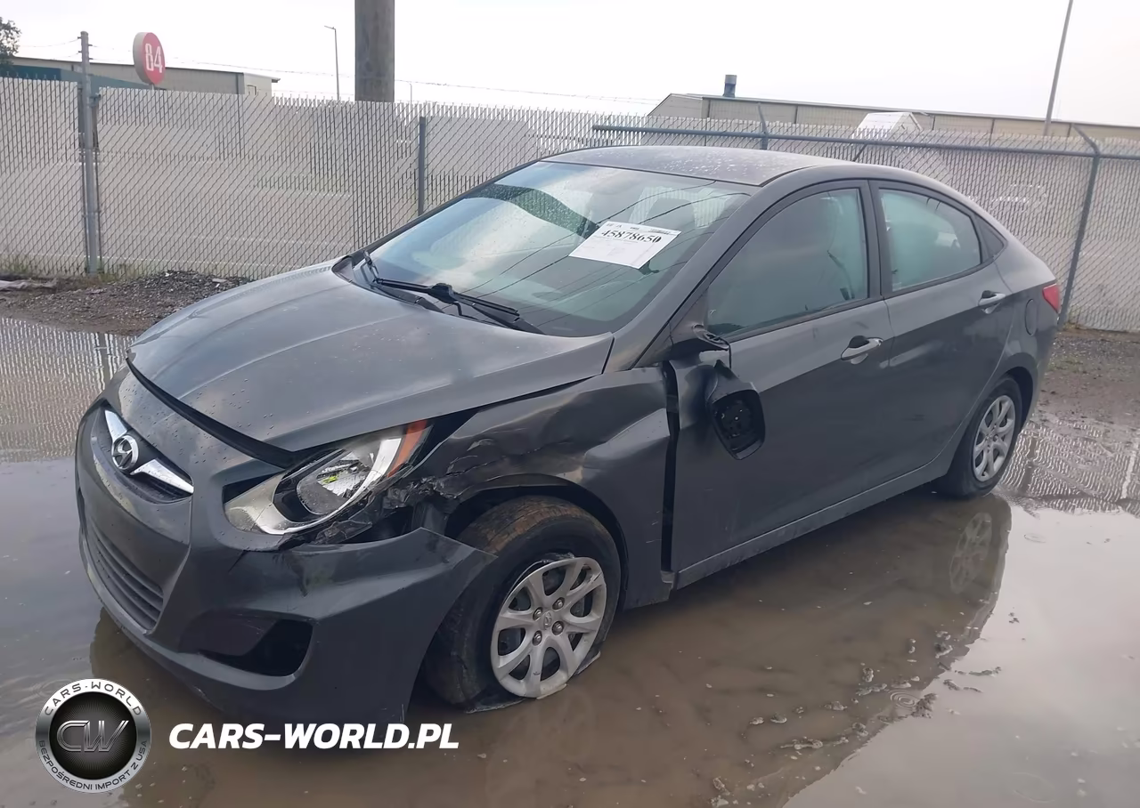 2013 Hyundai Accent Gls VIN:KMHCT4AEXDU355953 - 2