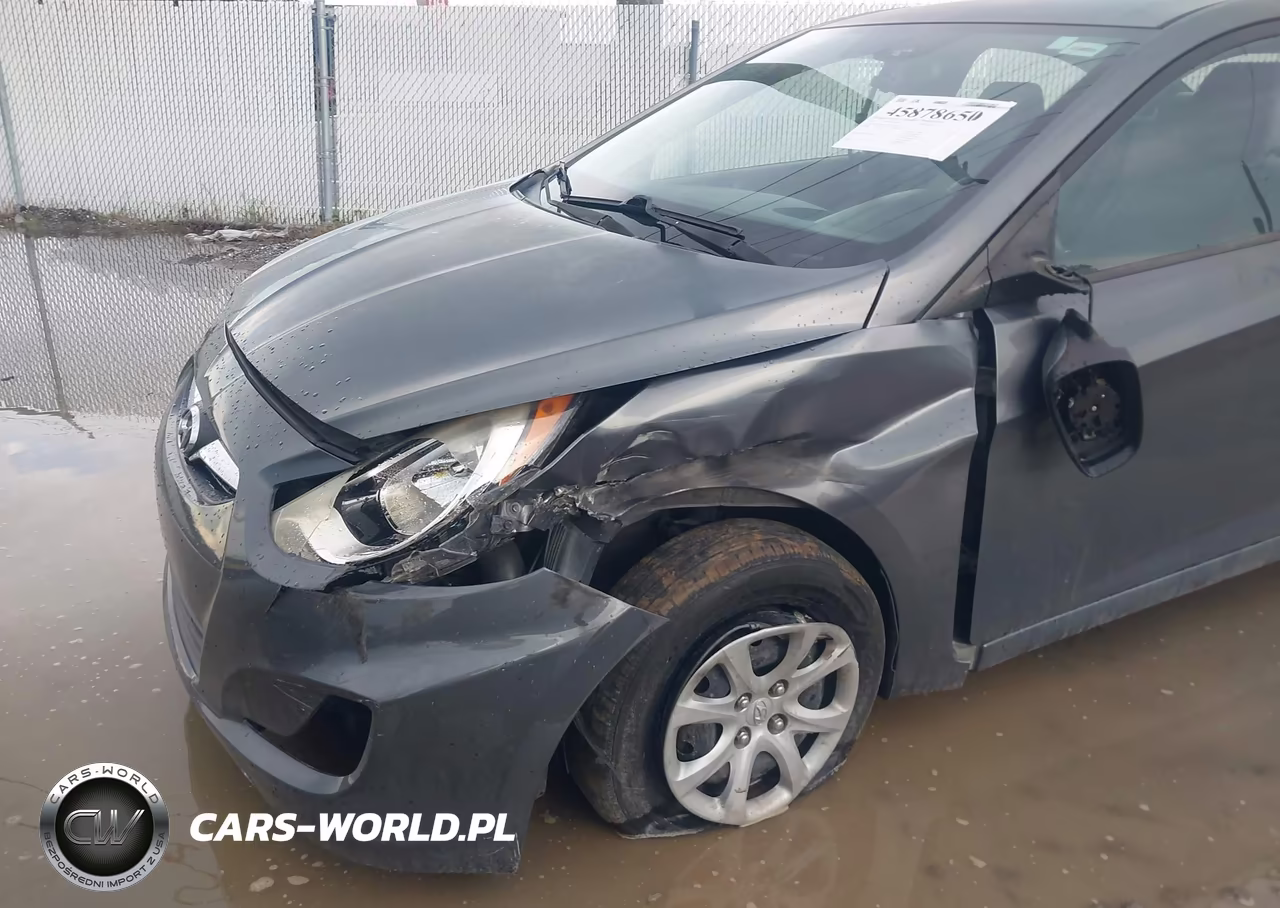 2013 Hyundai Accent Gls VIN:KMHCT4AEXDU355953 - 6