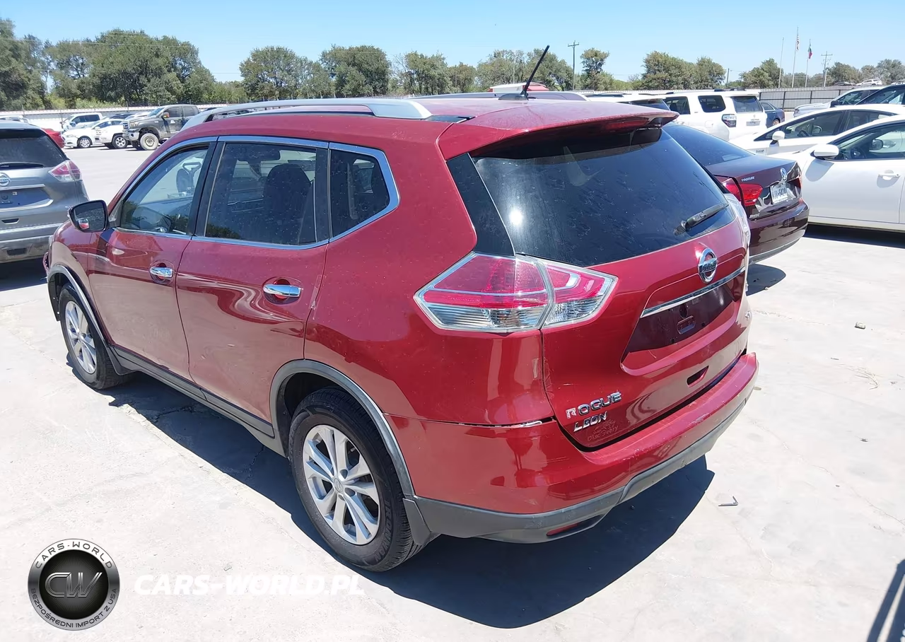 2015 Nissan Rogue Sv VIN:KNMAT2MT2FP561599 - 3