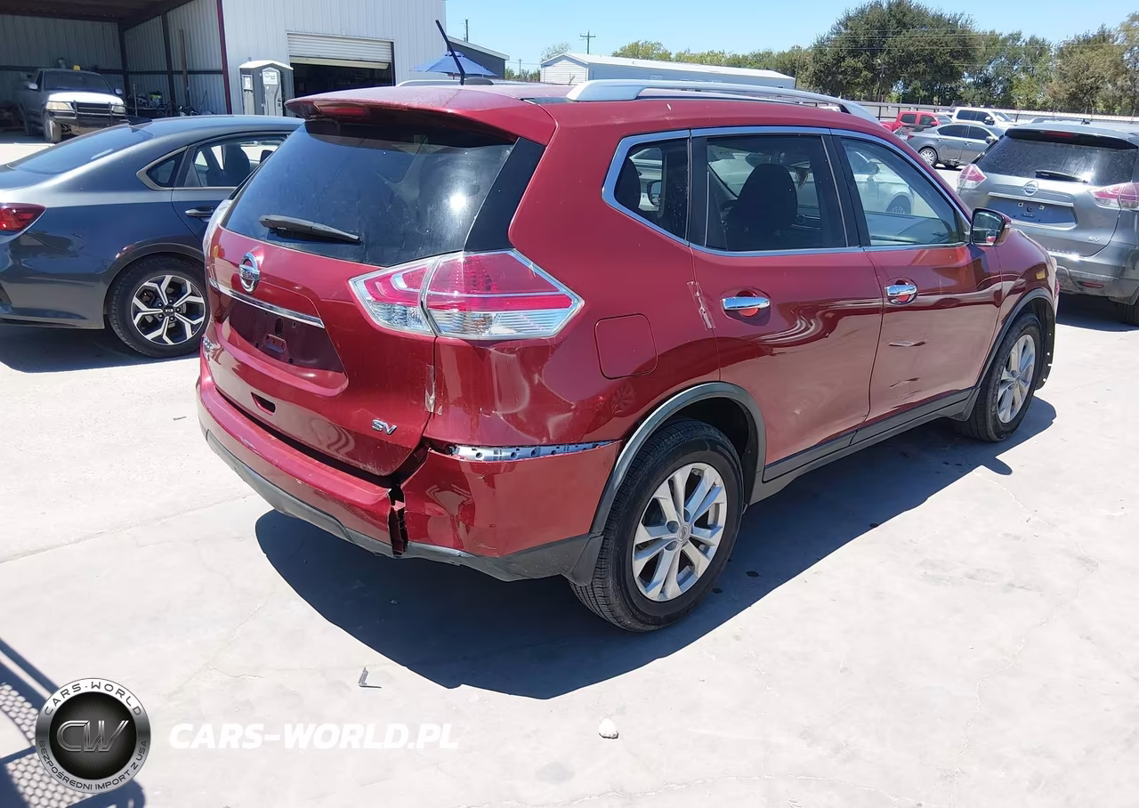 2015 Nissan Rogue Sv VIN:KNMAT2MT2FP561599 - 4
